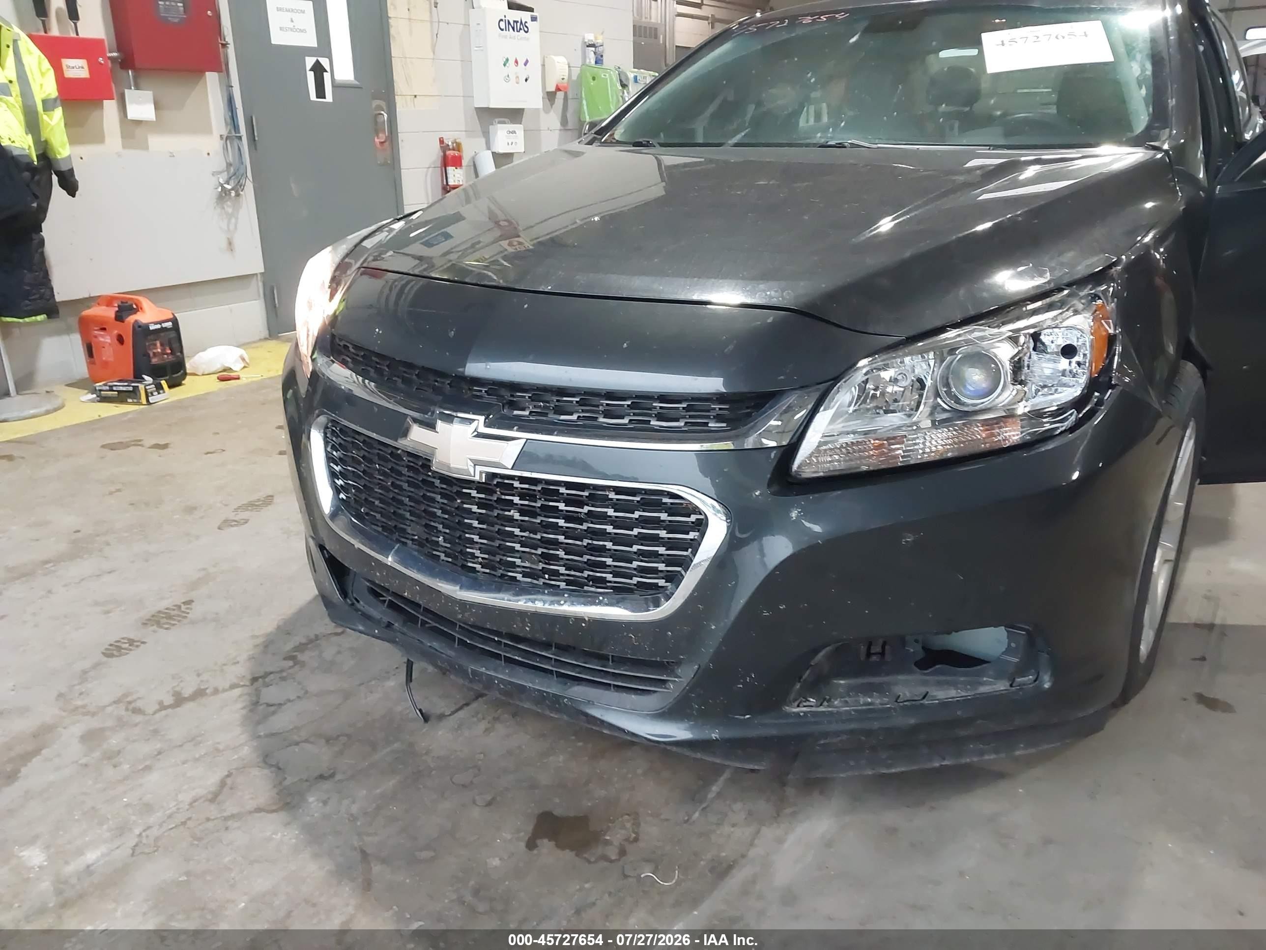 2014 Chevrolet Malibu 1lt Gray vin: 1G11C5SL4EF124124