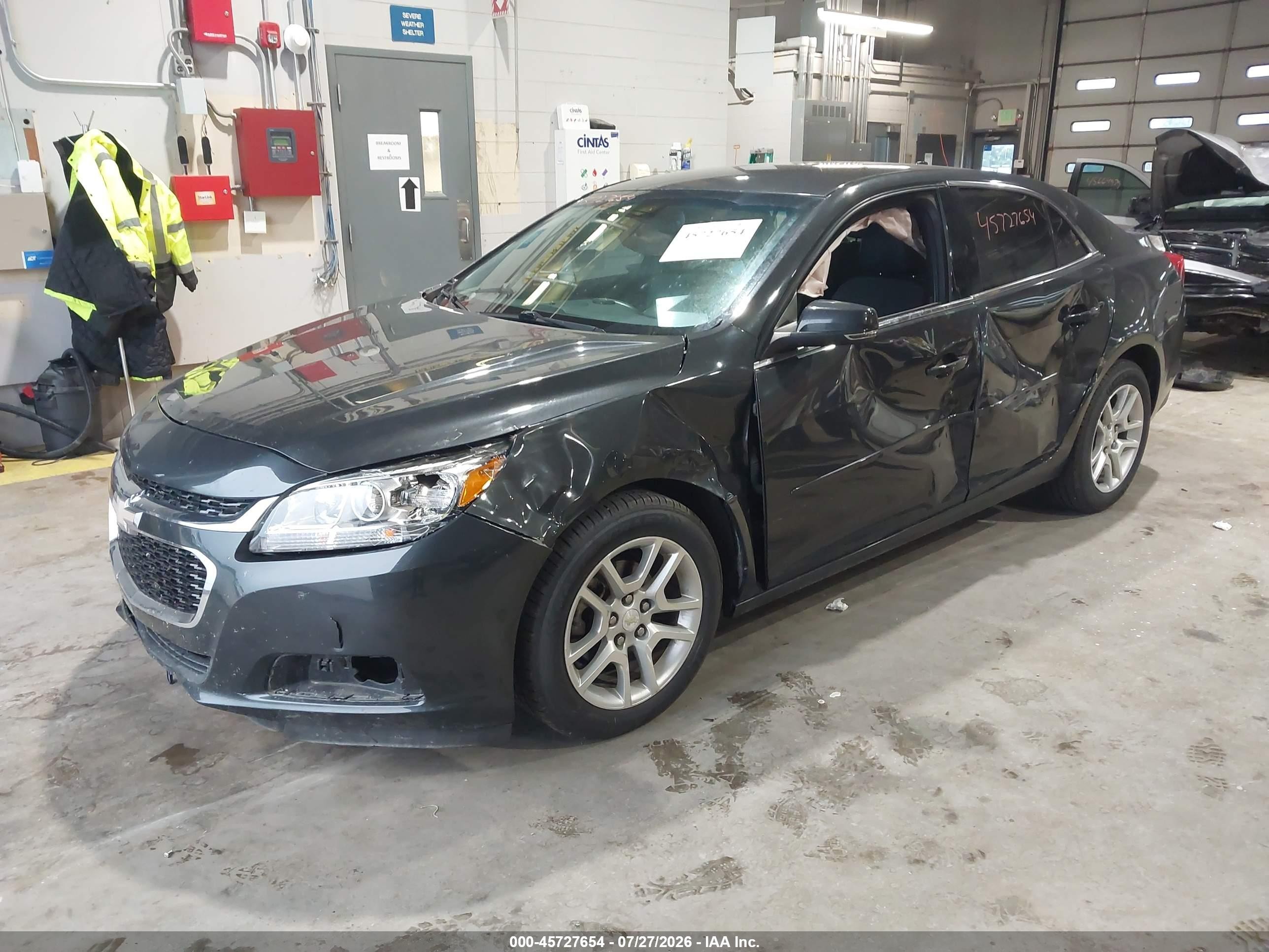 2014 Chevrolet Malibu 1lt Gray vin: 1G11C5SL4EF124124