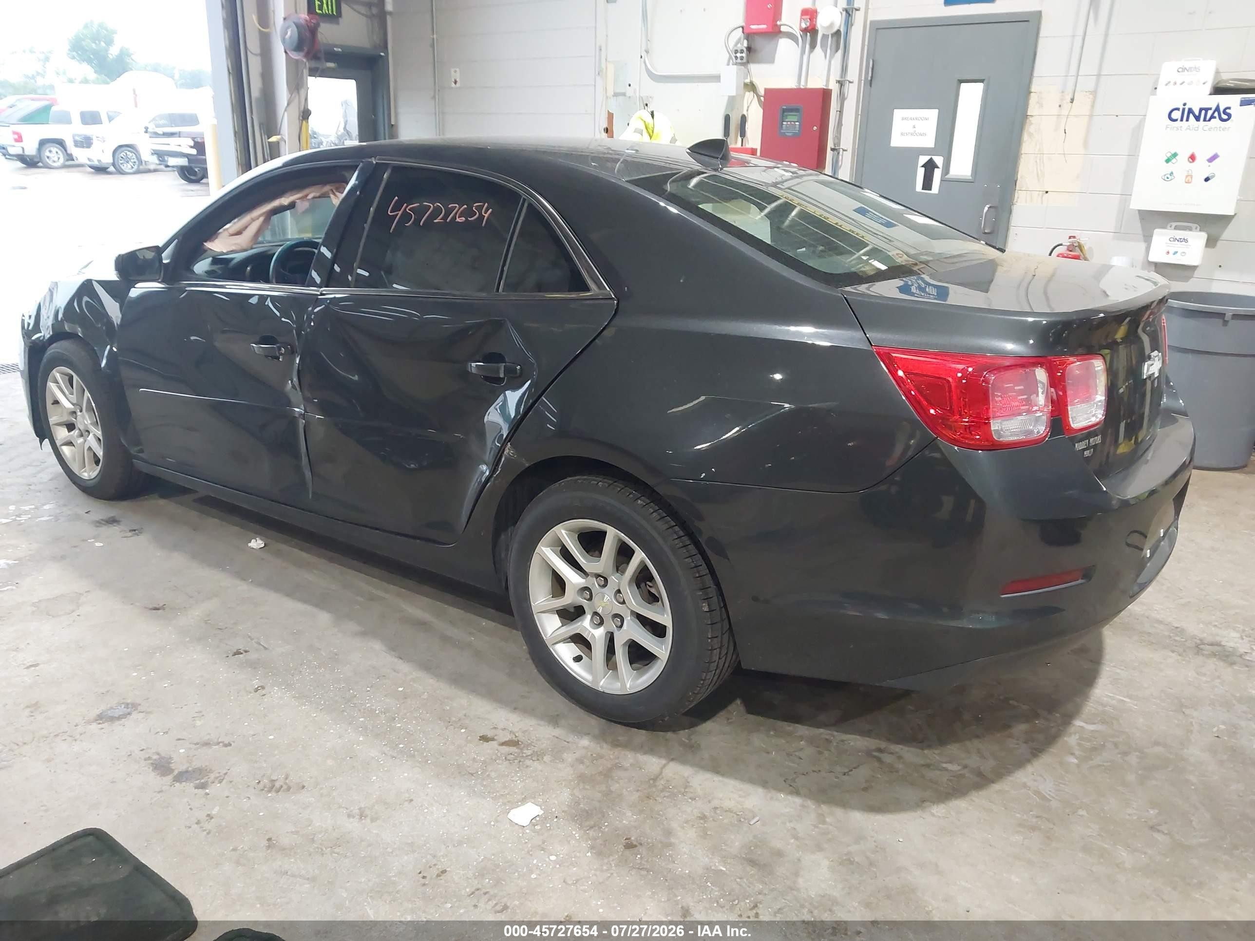 2014 Chevrolet Malibu 1lt Gray vin: 1G11C5SL4EF124124