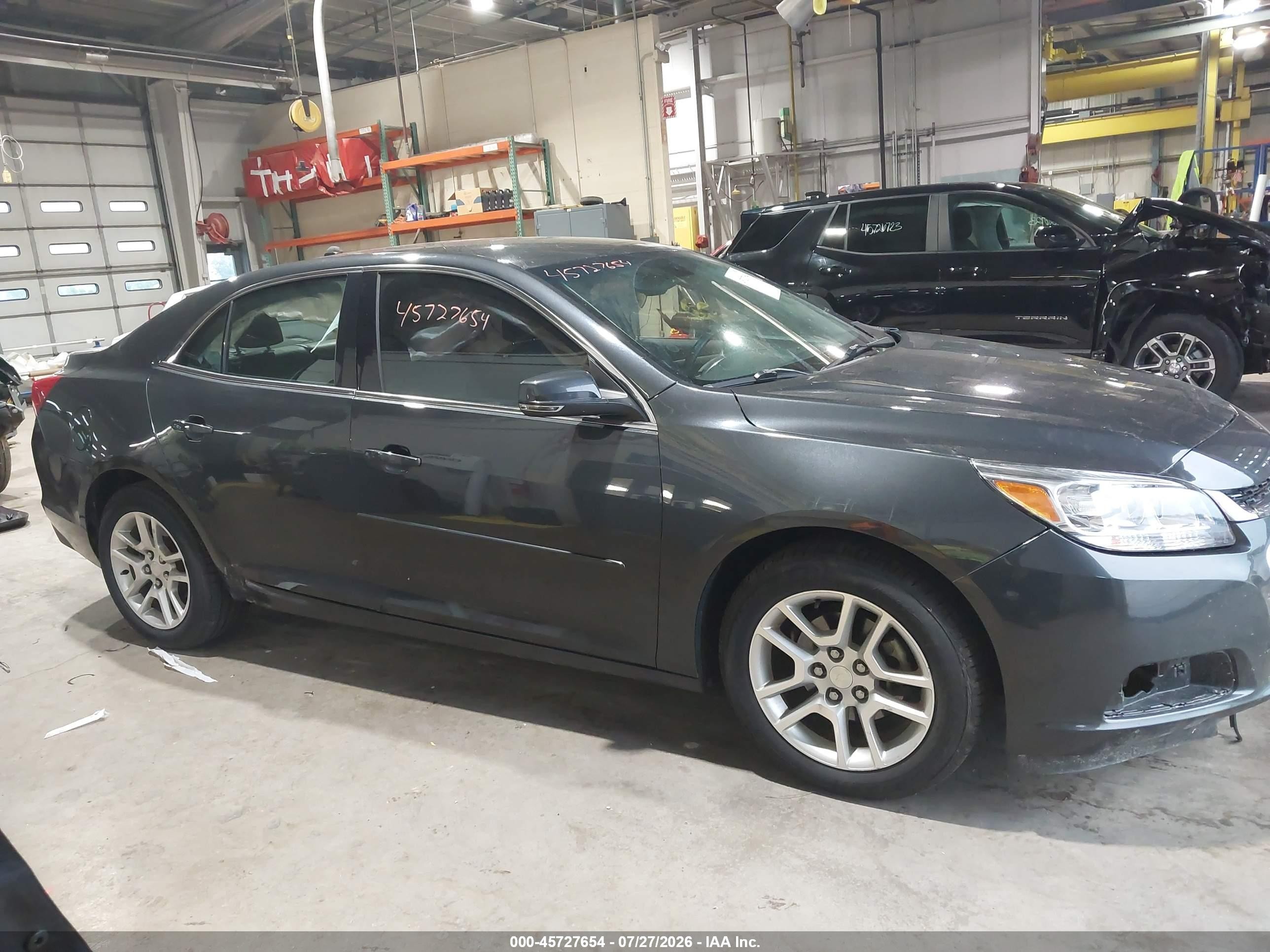 2014 Chevrolet Malibu 1lt Gray vin: 1G11C5SL4EF124124