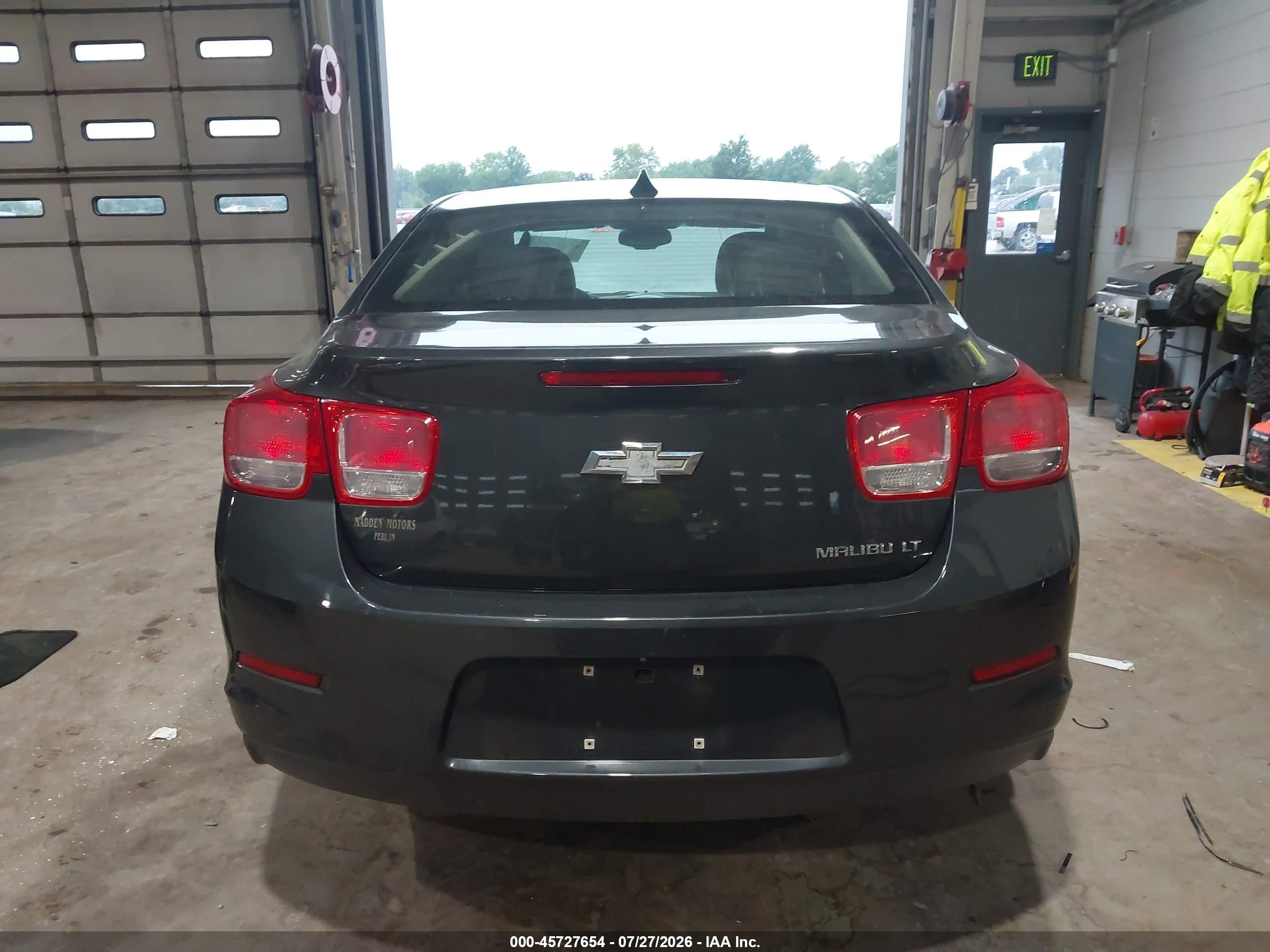 2014 Chevrolet Malibu 1lt Gray vin: 1G11C5SL4EF124124
