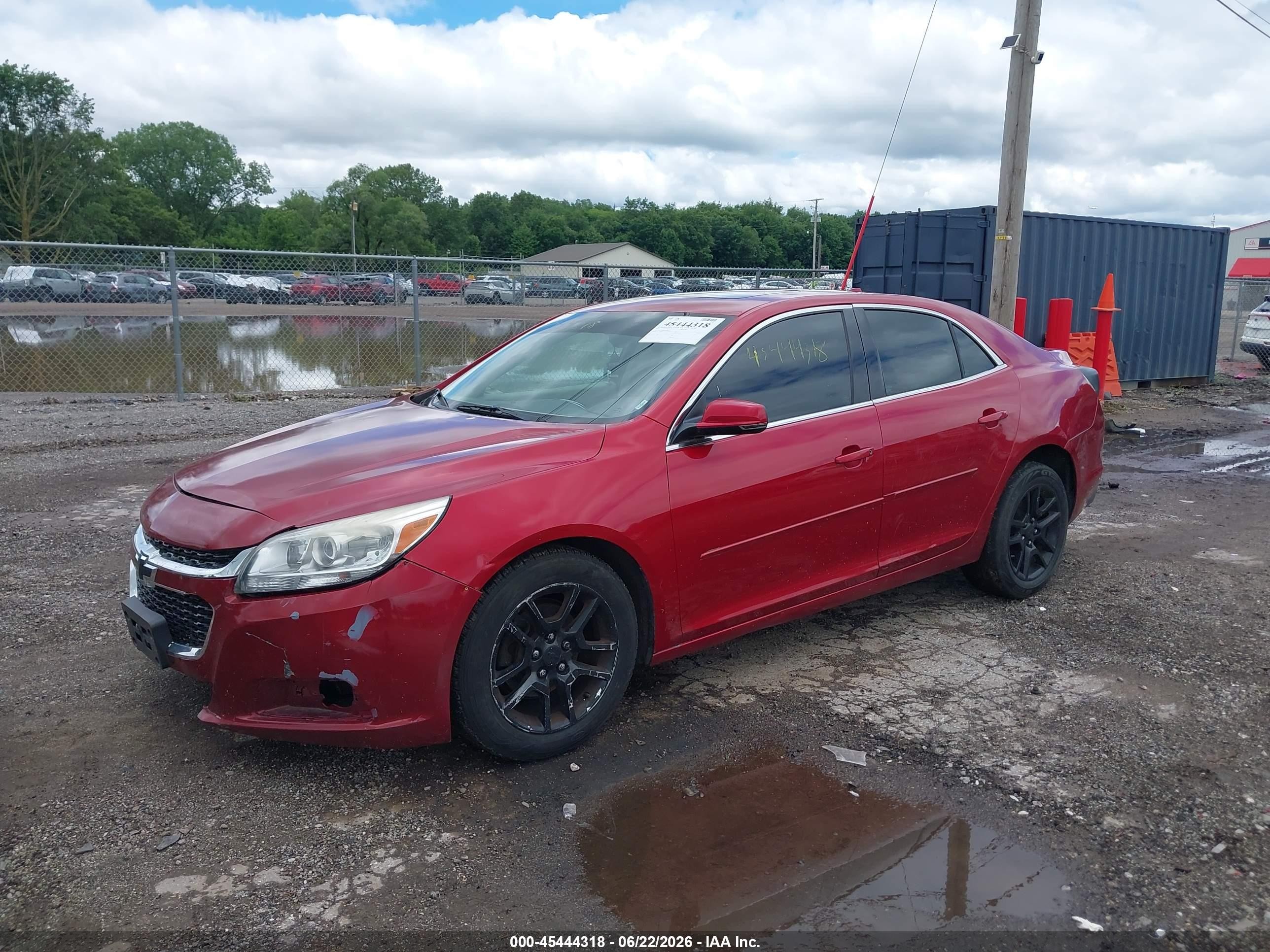 2014 Chevrolet Malibu 1lt Red vin: 1G11C5SL4EF174991