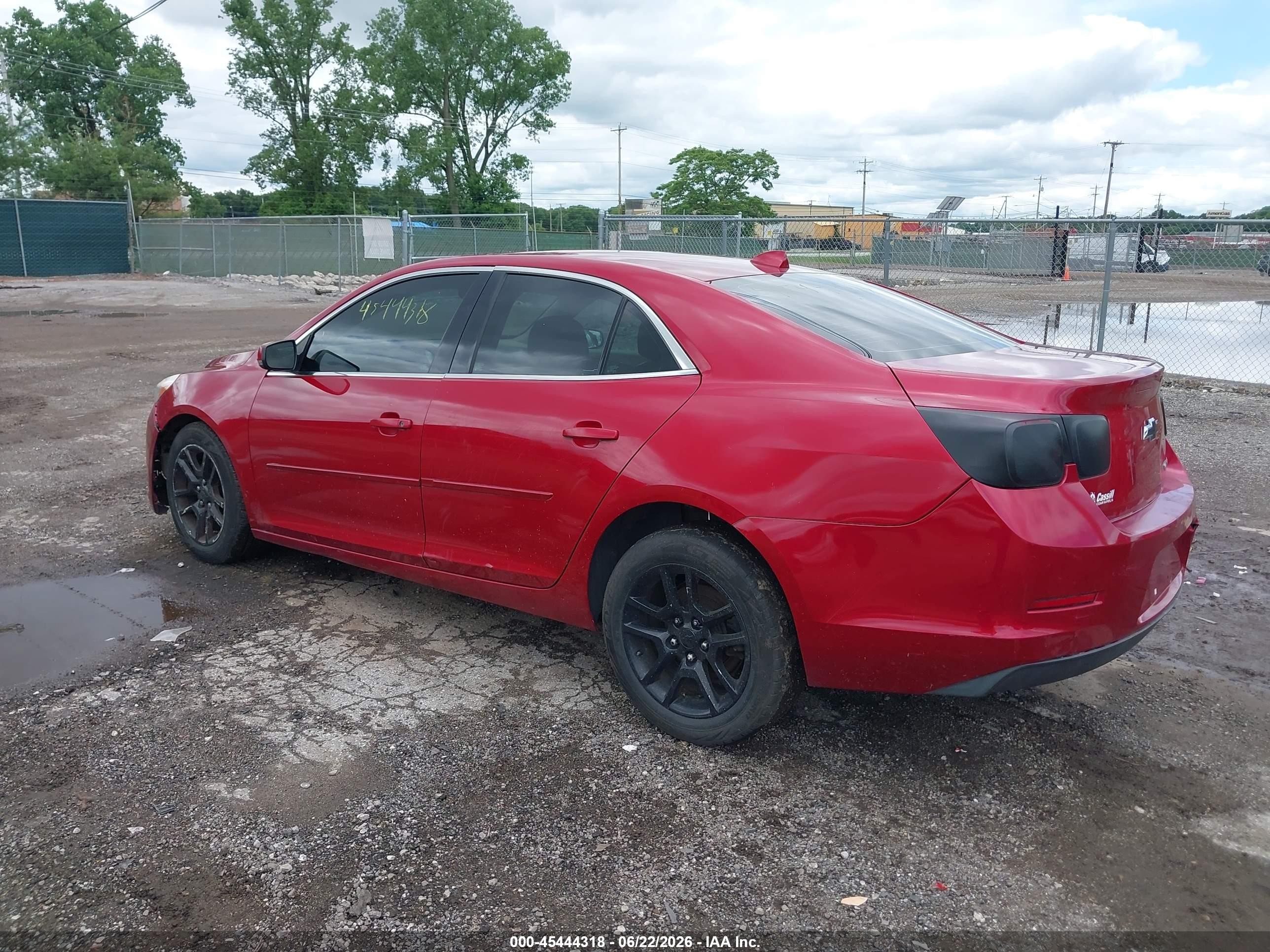 2014 Chevrolet Malibu 1lt Red vin: 1G11C5SL4EF174991