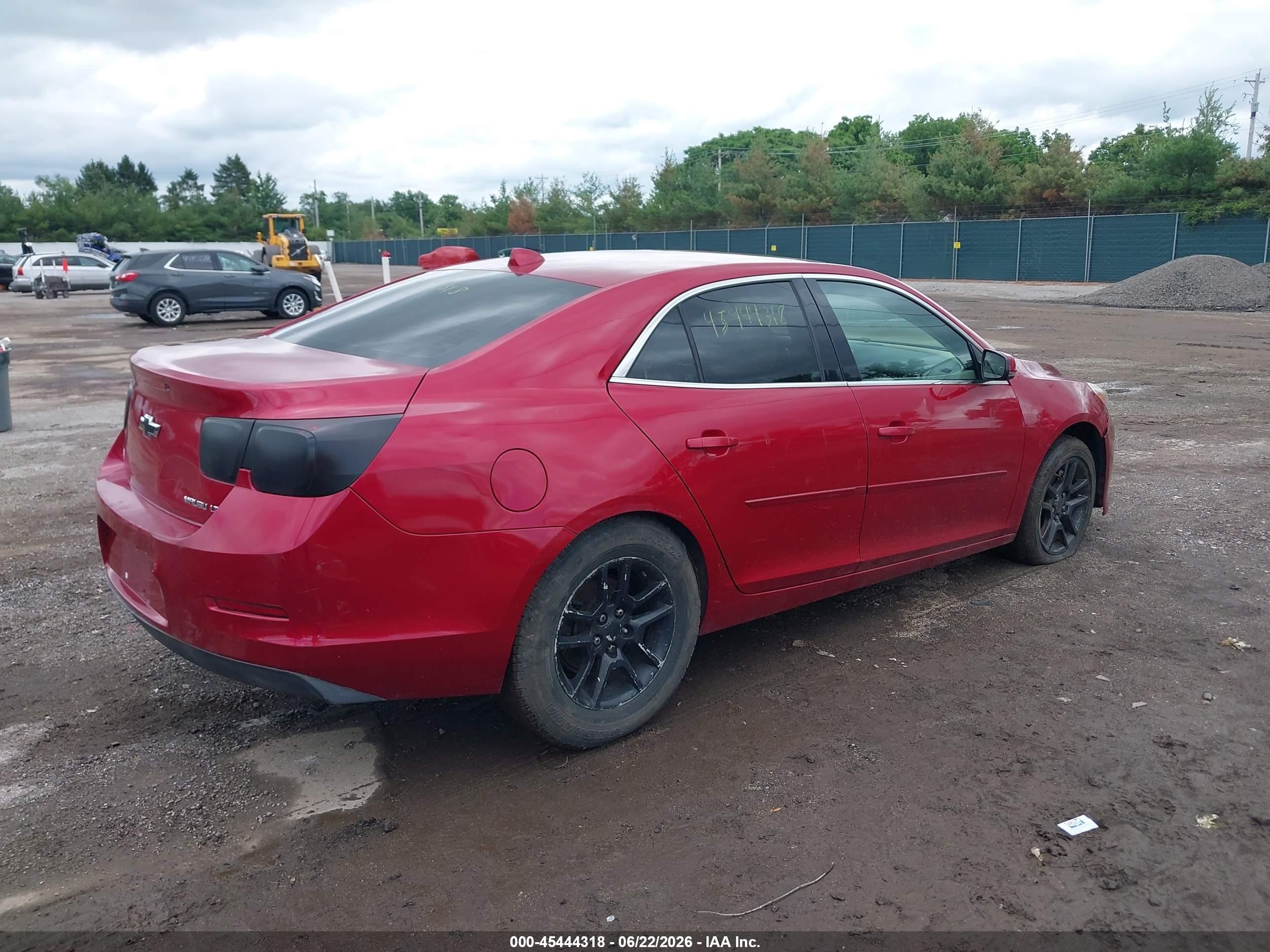 2014 Chevrolet Malibu 1lt Red vin: 1G11C5SL4EF174991
