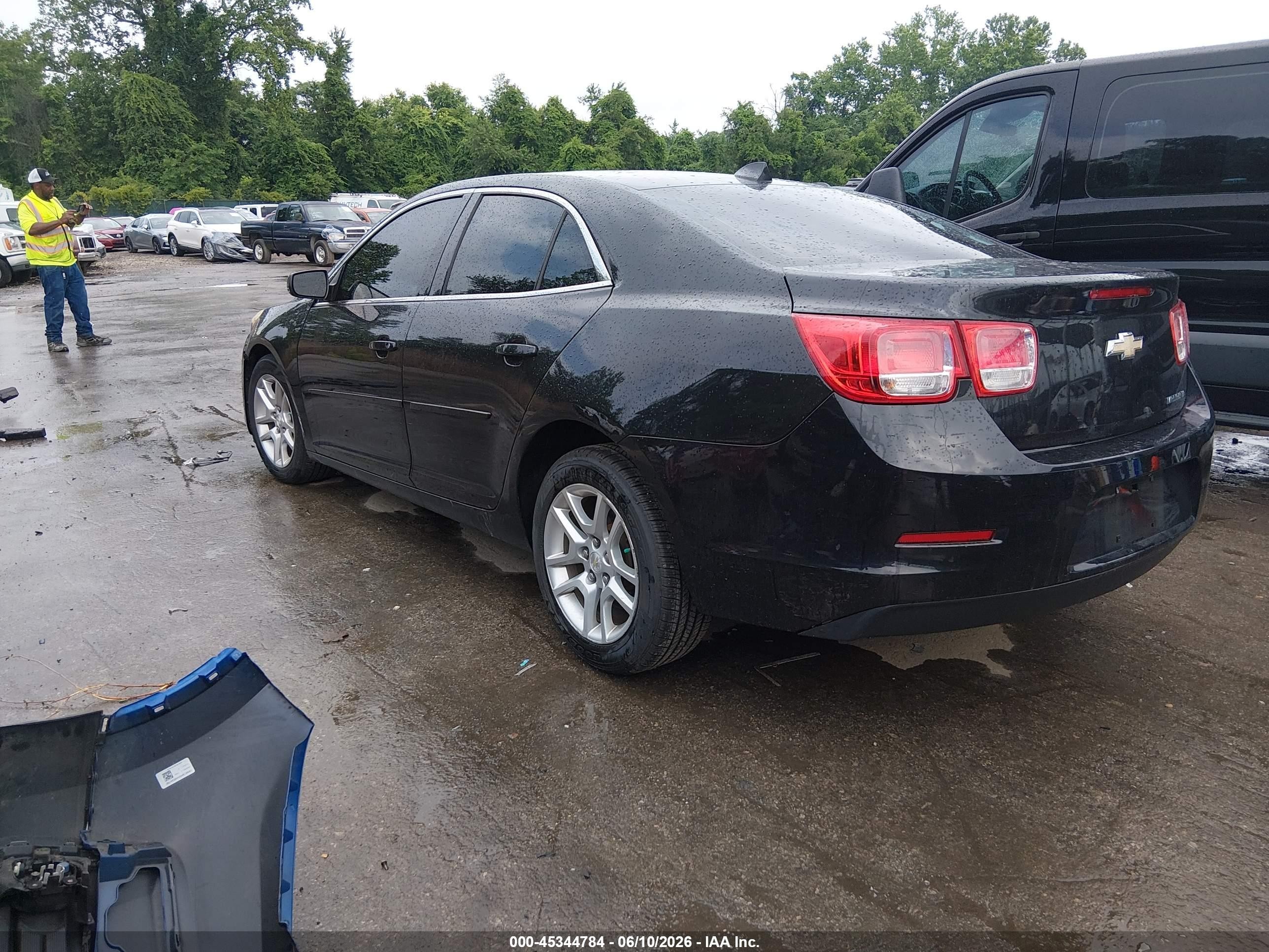 2014 Chevrolet Malibu 1lt Black vin: 1G11C5SL4EF188115