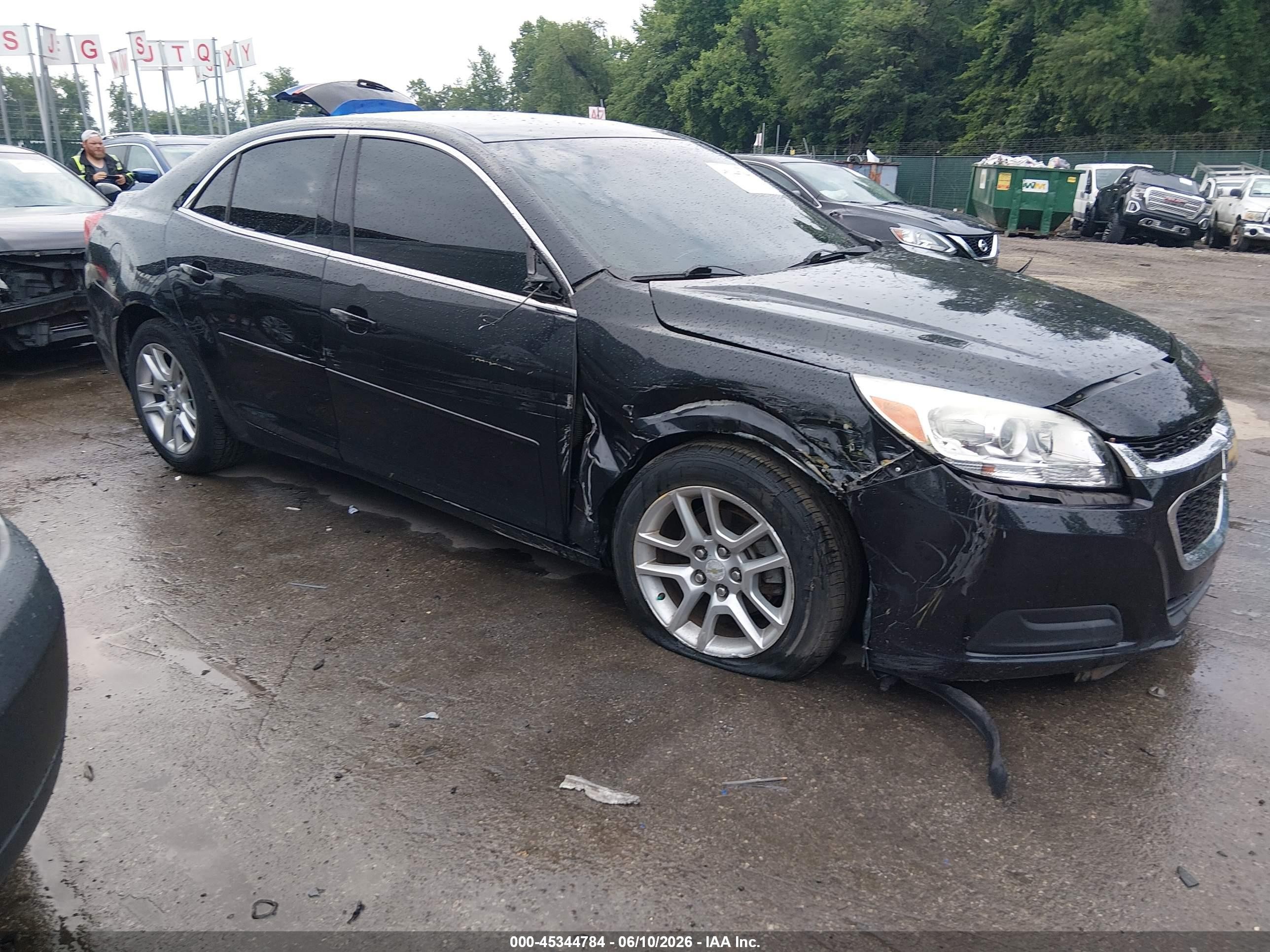 2014 Chevrolet Malibu 1lt Black vin: 1G11C5SL4EF188115