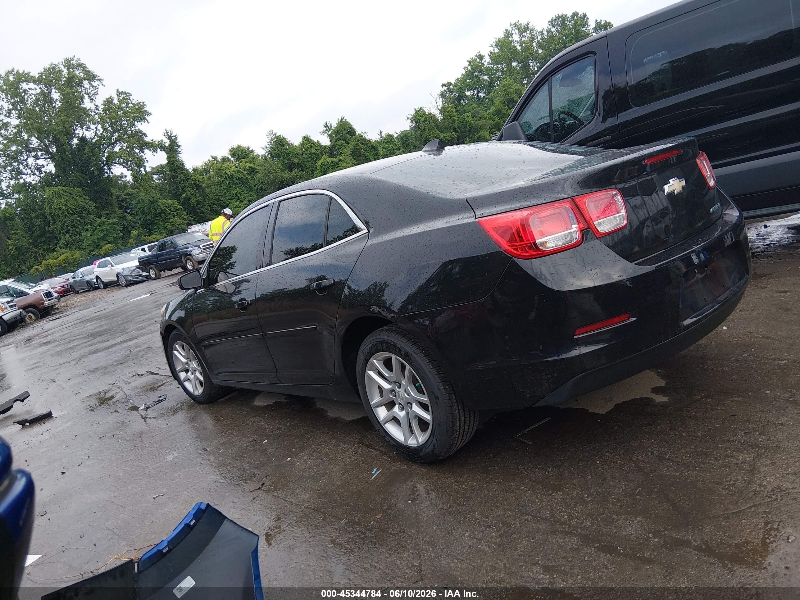 2014 Chevrolet Malibu 1lt Black vin: 1G11C5SL4EF188115