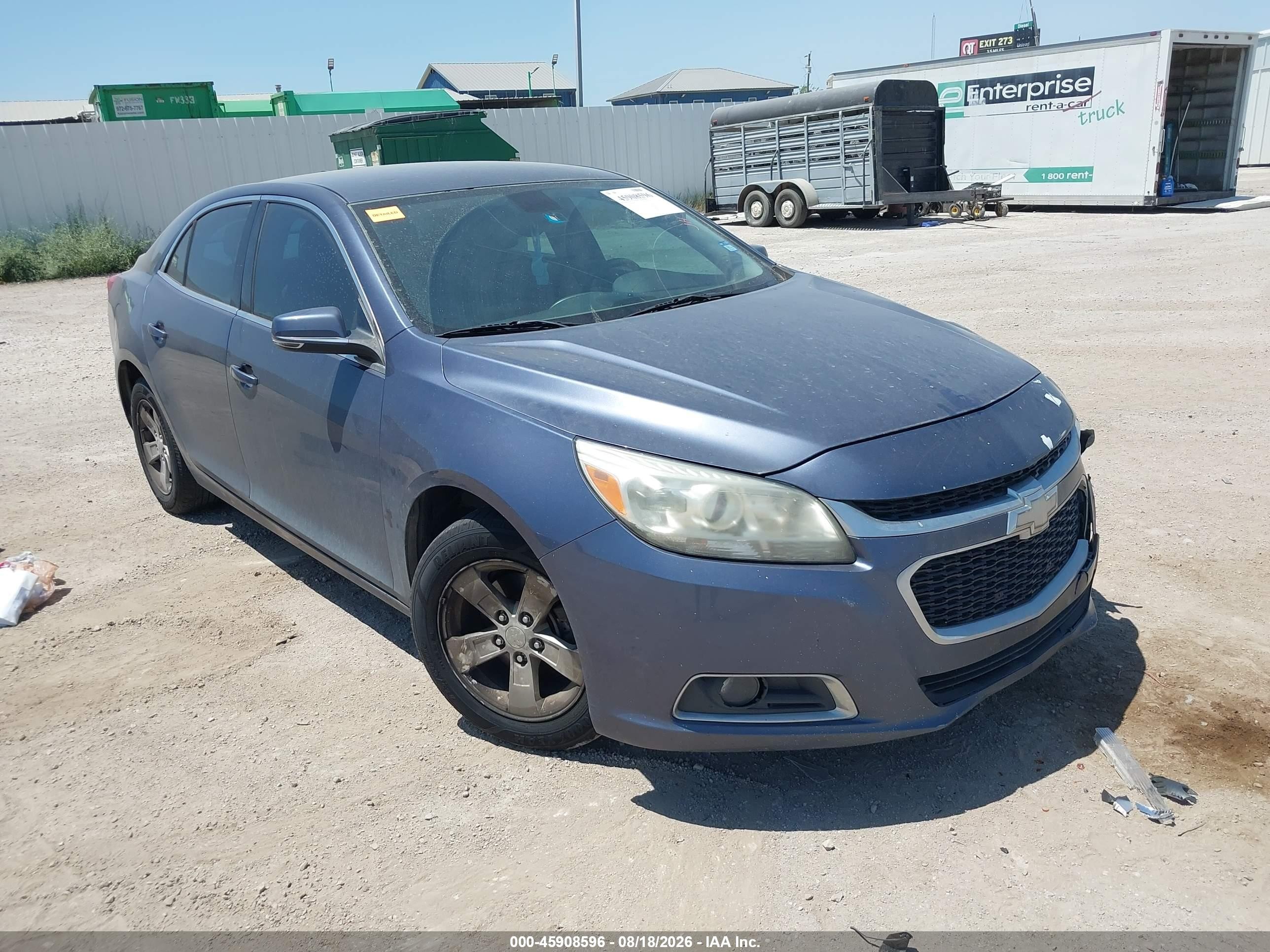 2014 Chevrolet Malibu 1lt Blue vin: 1G11C5SL4EF219461