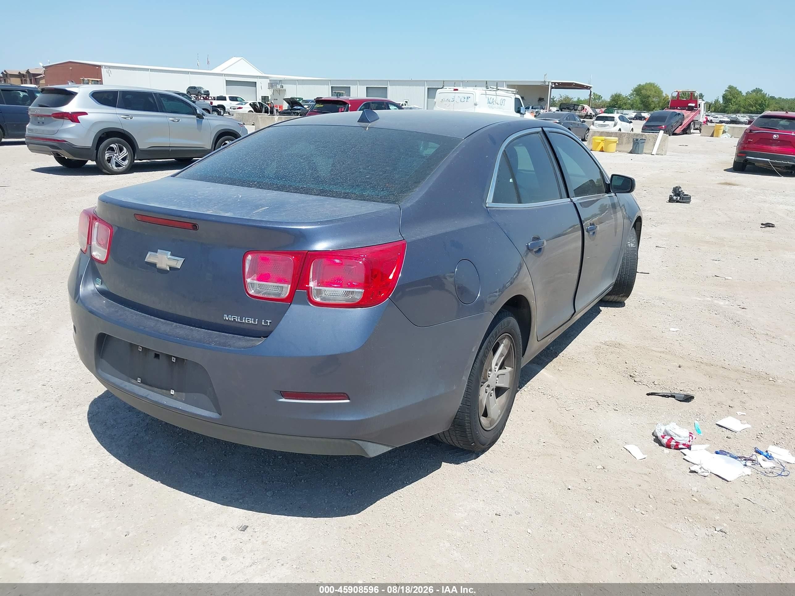 2014 Chevrolet Malibu 1lt Blue vin: 1G11C5SL4EF219461