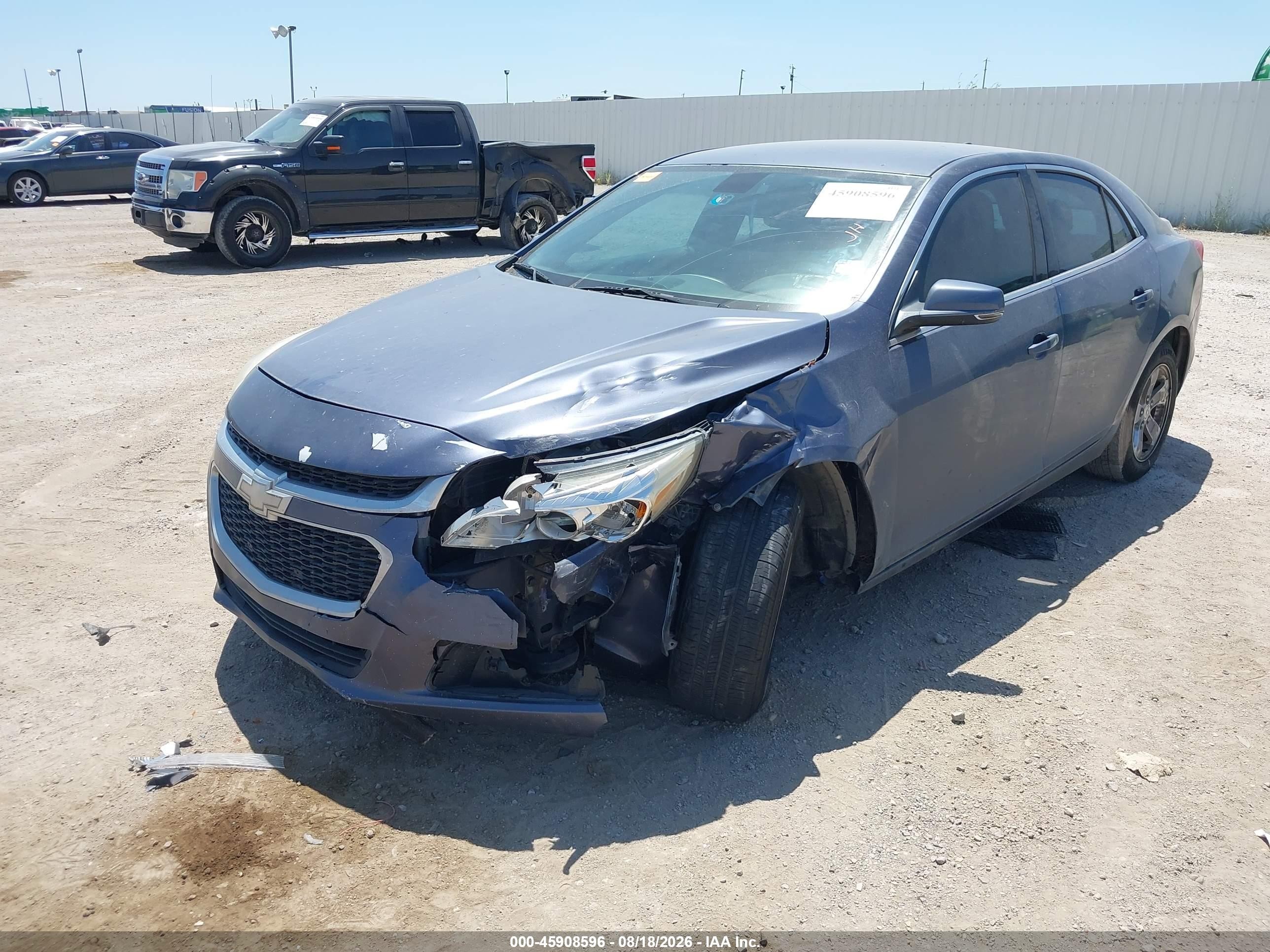 2014 Chevrolet Malibu 1lt Blue vin: 1G11C5SL4EF219461