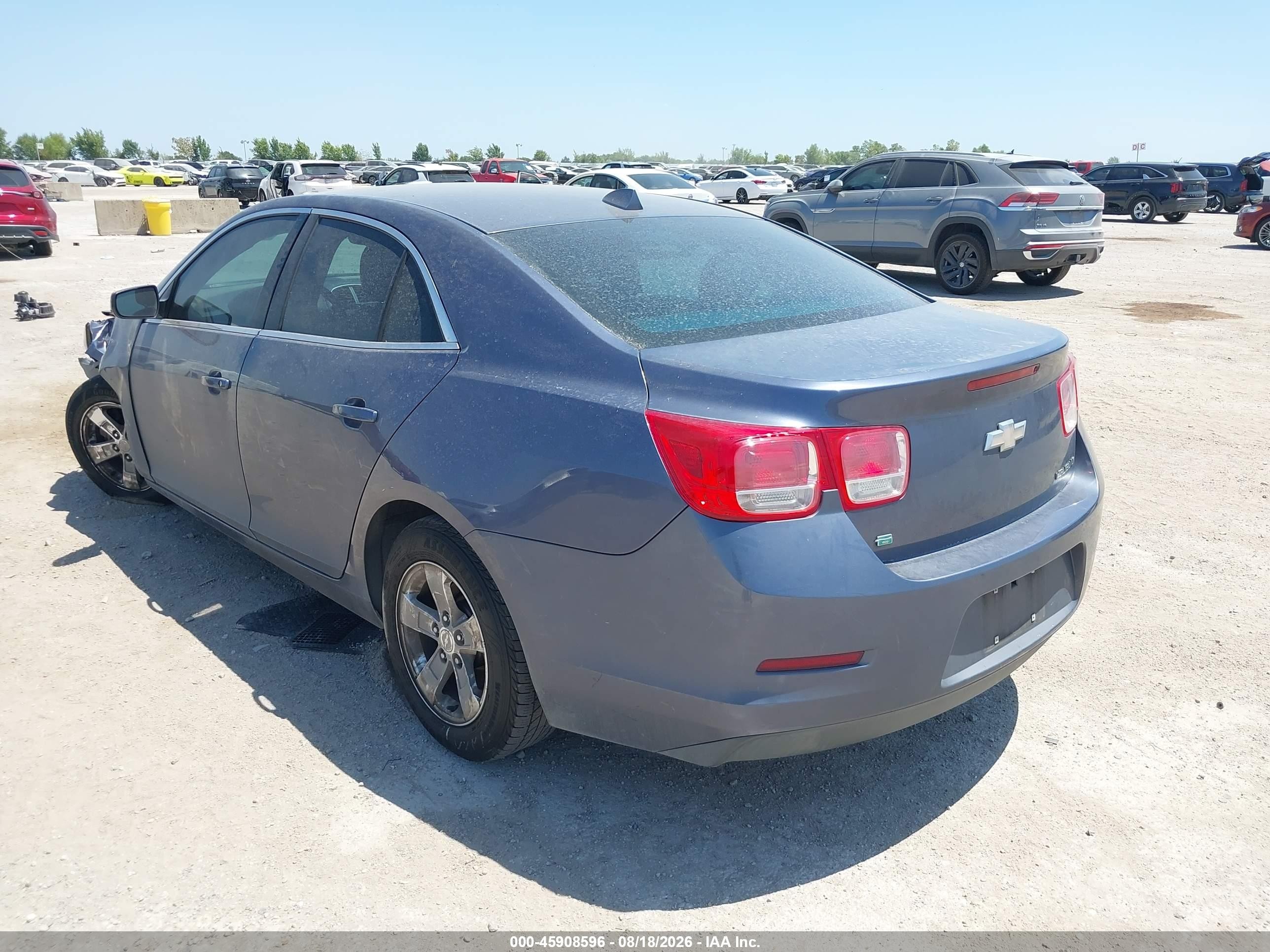 2014 Chevrolet Malibu 1lt Blue vin: 1G11C5SL4EF219461