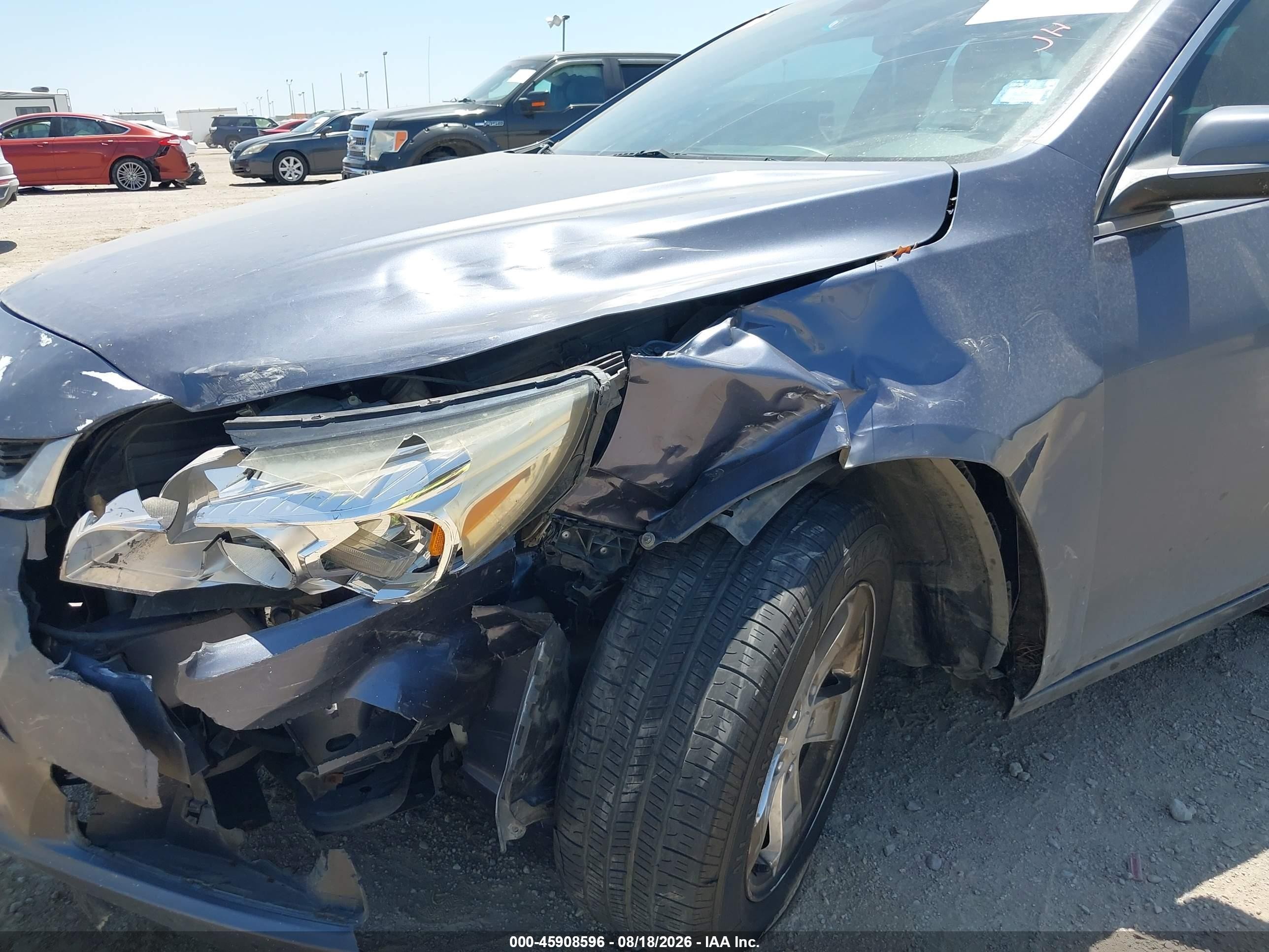 2014 Chevrolet Malibu 1lt Blue vin: 1G11C5SL4EF219461