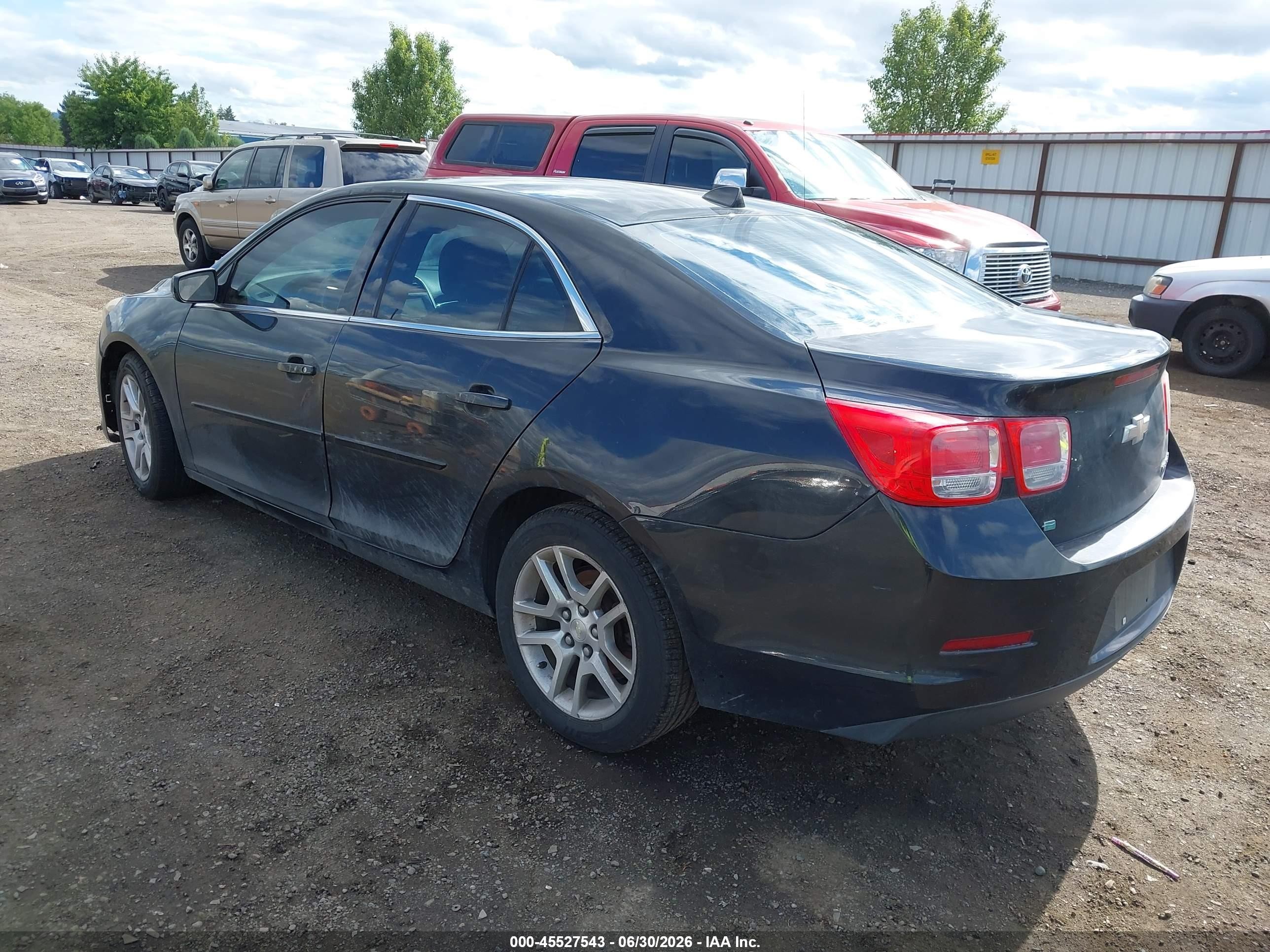2014 Chevrolet Malibu 1lt Black vin: 1G11C5SL4EF221355