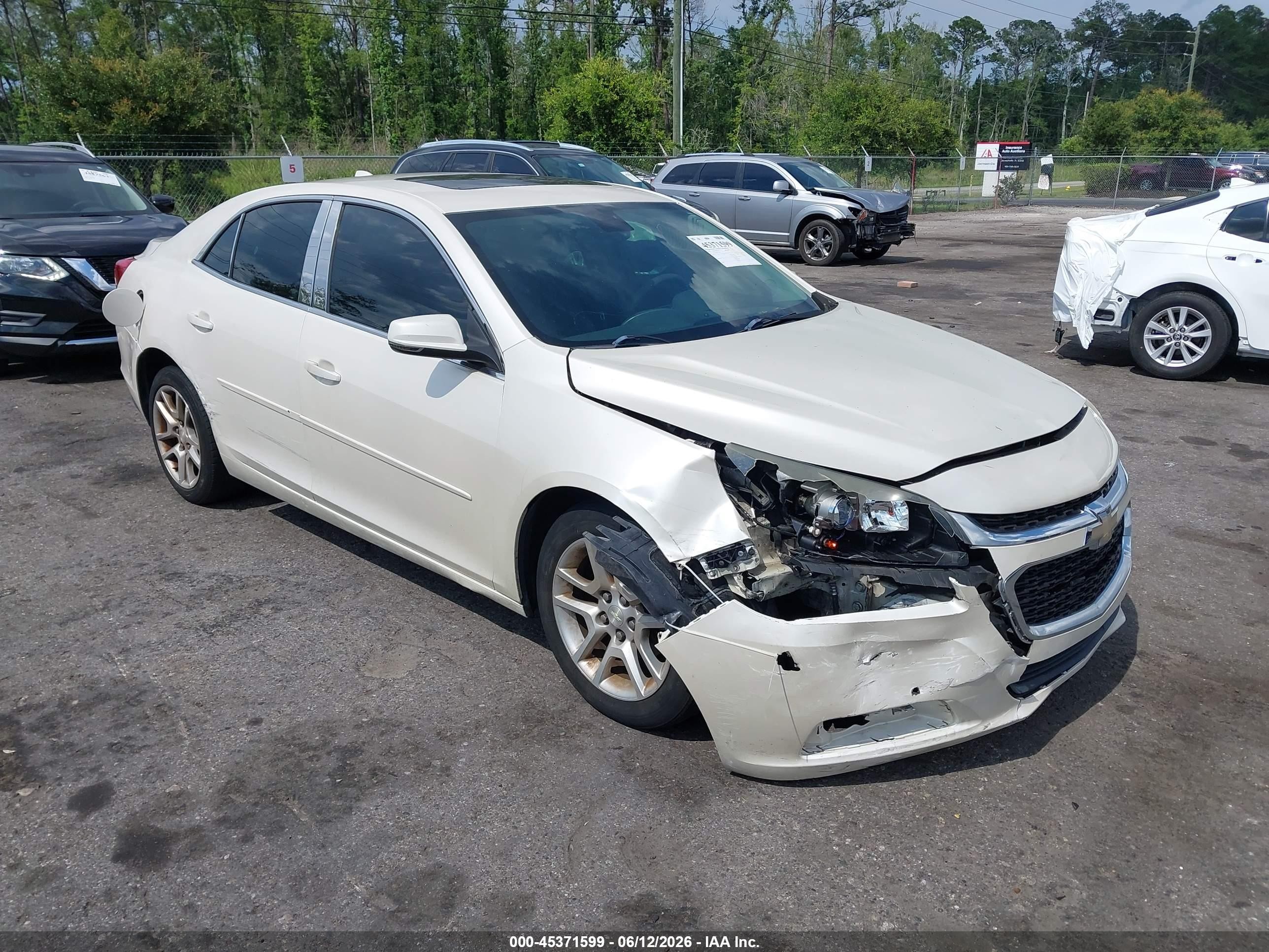 2014 Chevrolet Malibu 1lt White vin: 1G11C5SL4EF271303