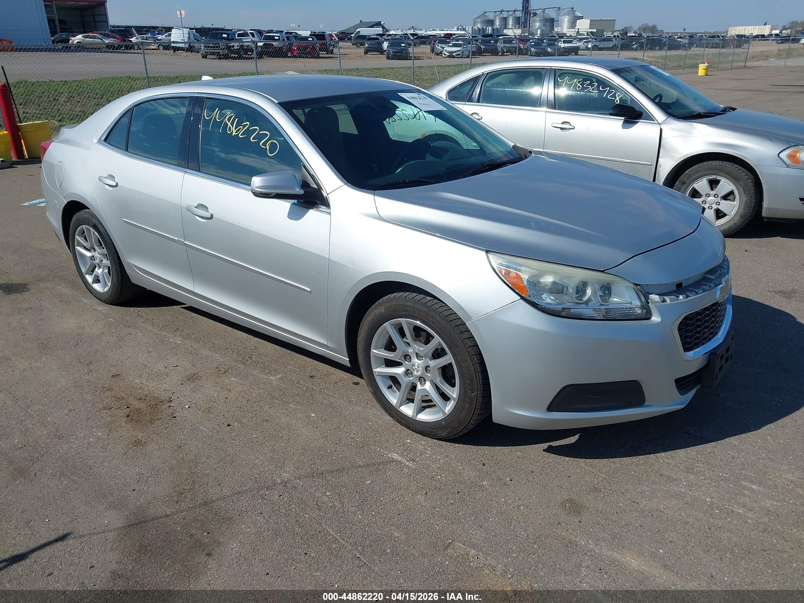 2014 Chevrolet Malibu 1lt Silver vin: 1G11C5SL4EF301836