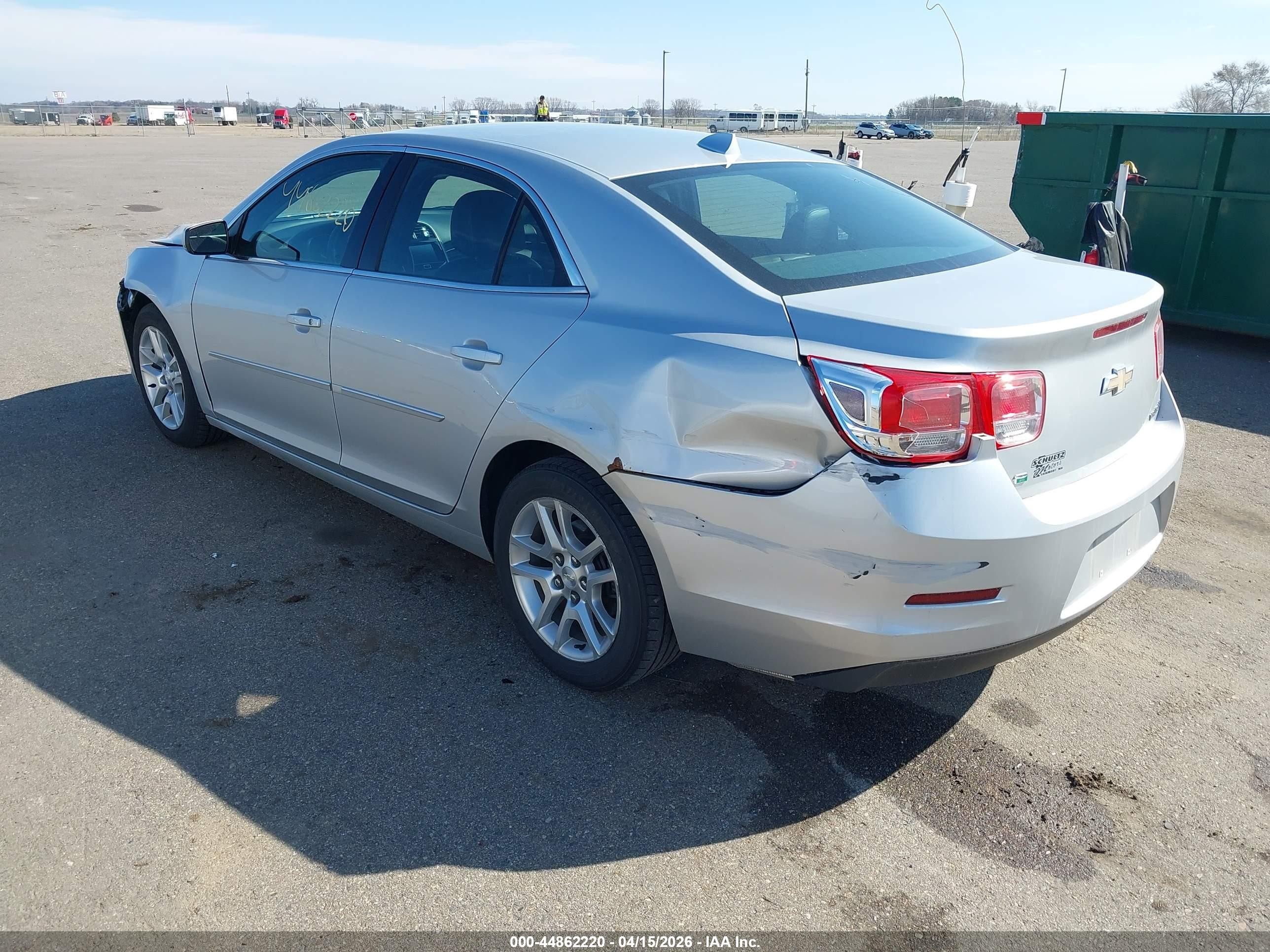 2014 Chevrolet Malibu 1lt Silver vin: 1G11C5SL4EF301836