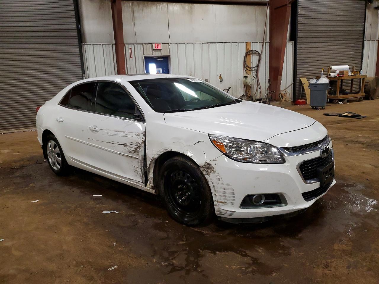 2014 Chevrolet Malibu 1lt White vin: 1G11C5SL4EU163971