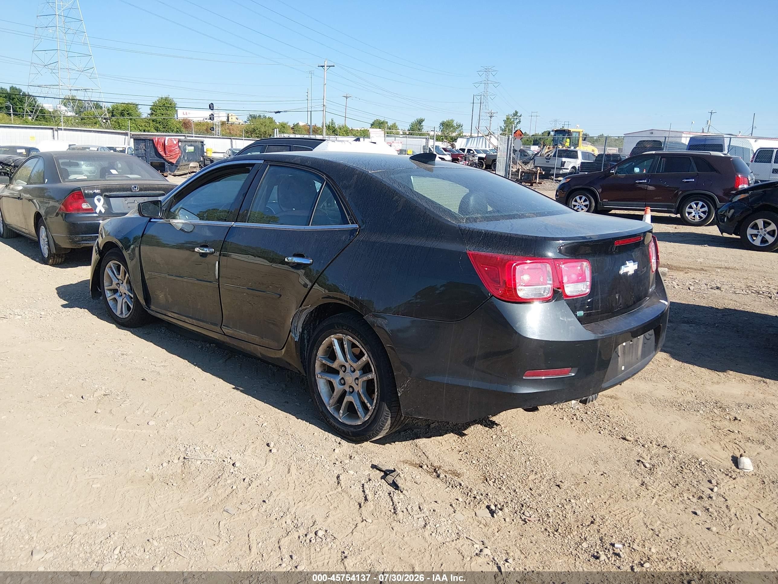 2015 Chevrolet Malibu 1lt Black vin: 1G11C5SL4FF100911