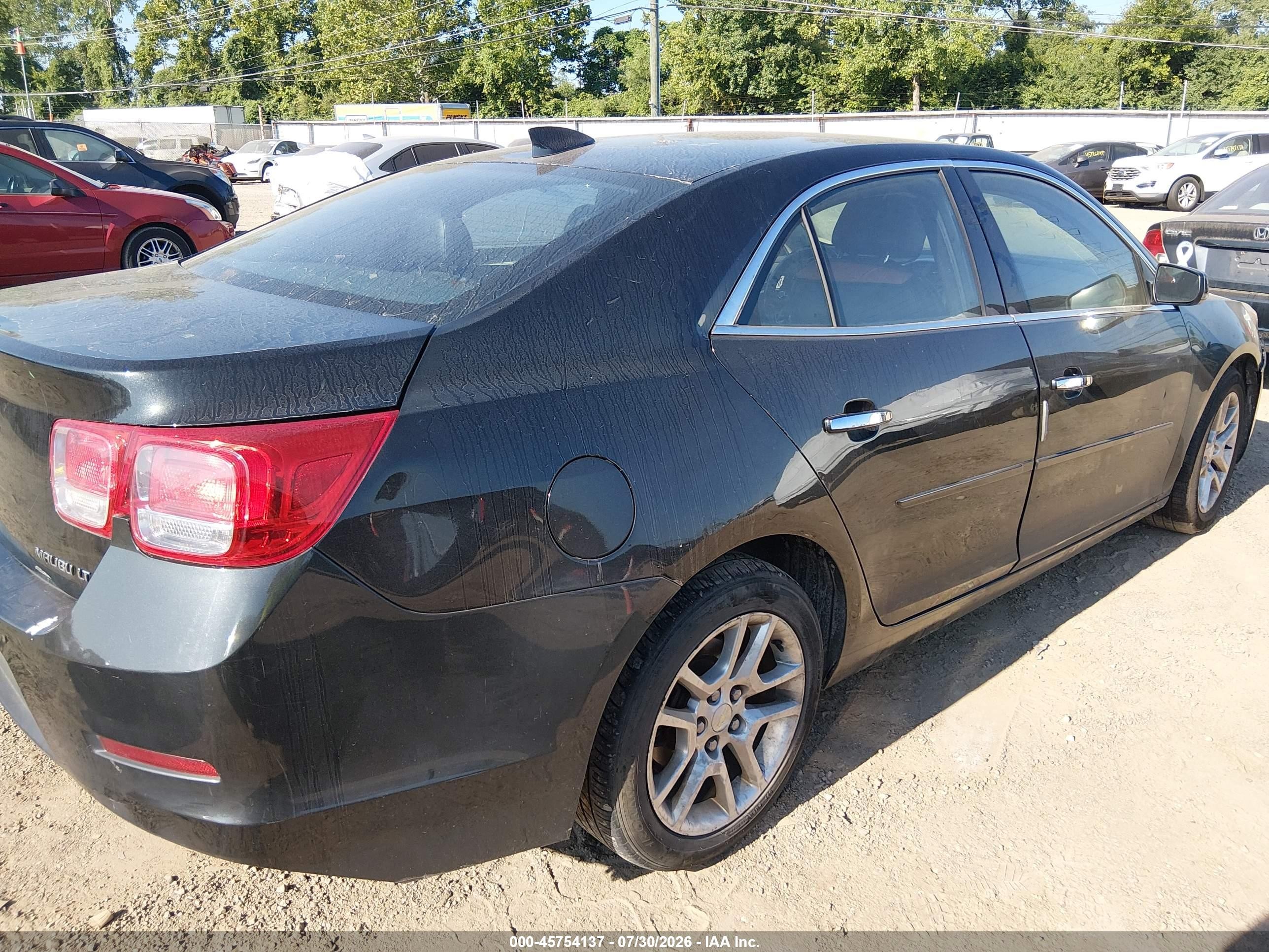 2015 Chevrolet Malibu 1lt Black vin: 1G11C5SL4FF100911