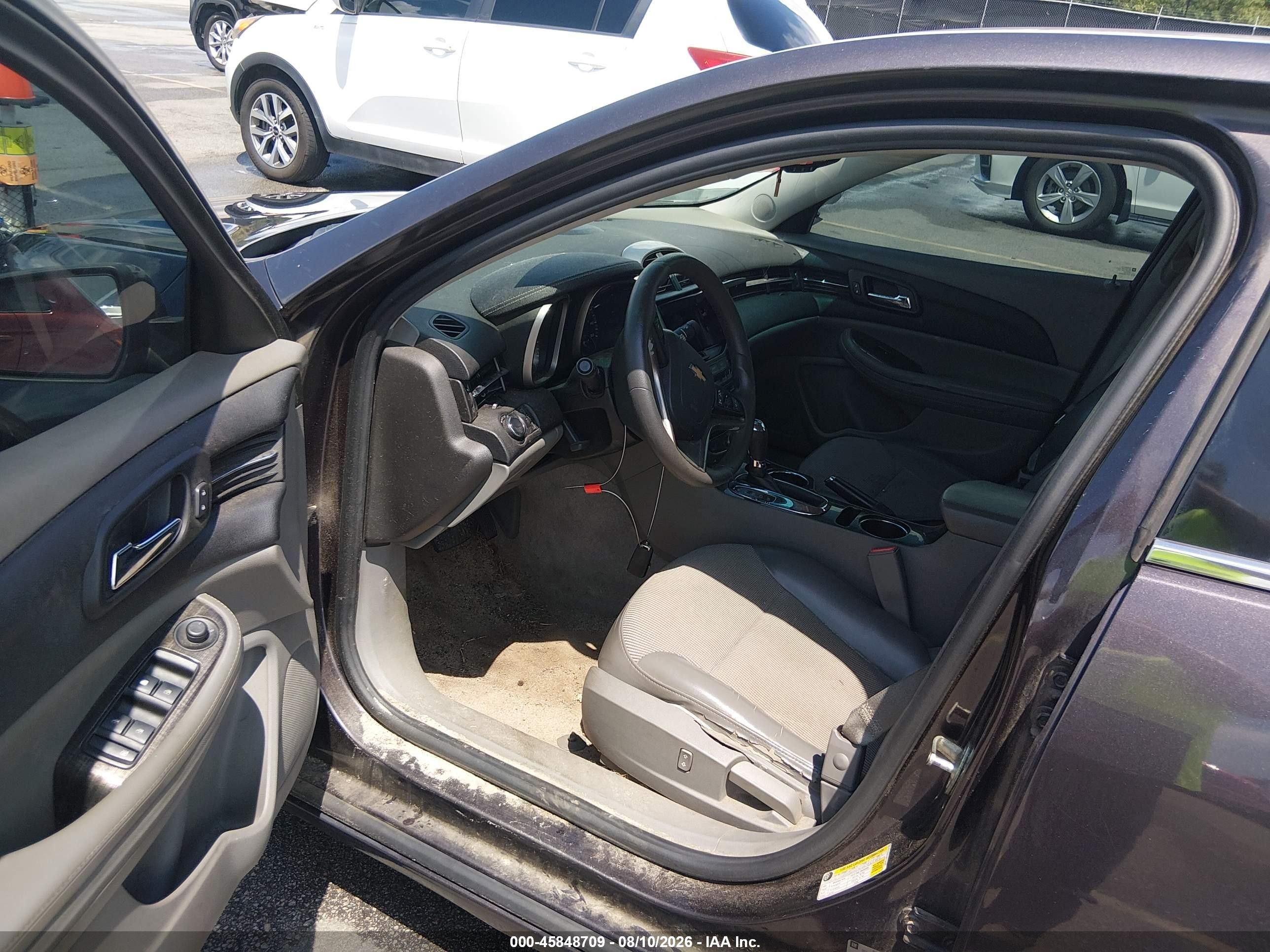 2015 Chevrolet Malibu 1lt Gray vin: 1G11C5SL4FF134301