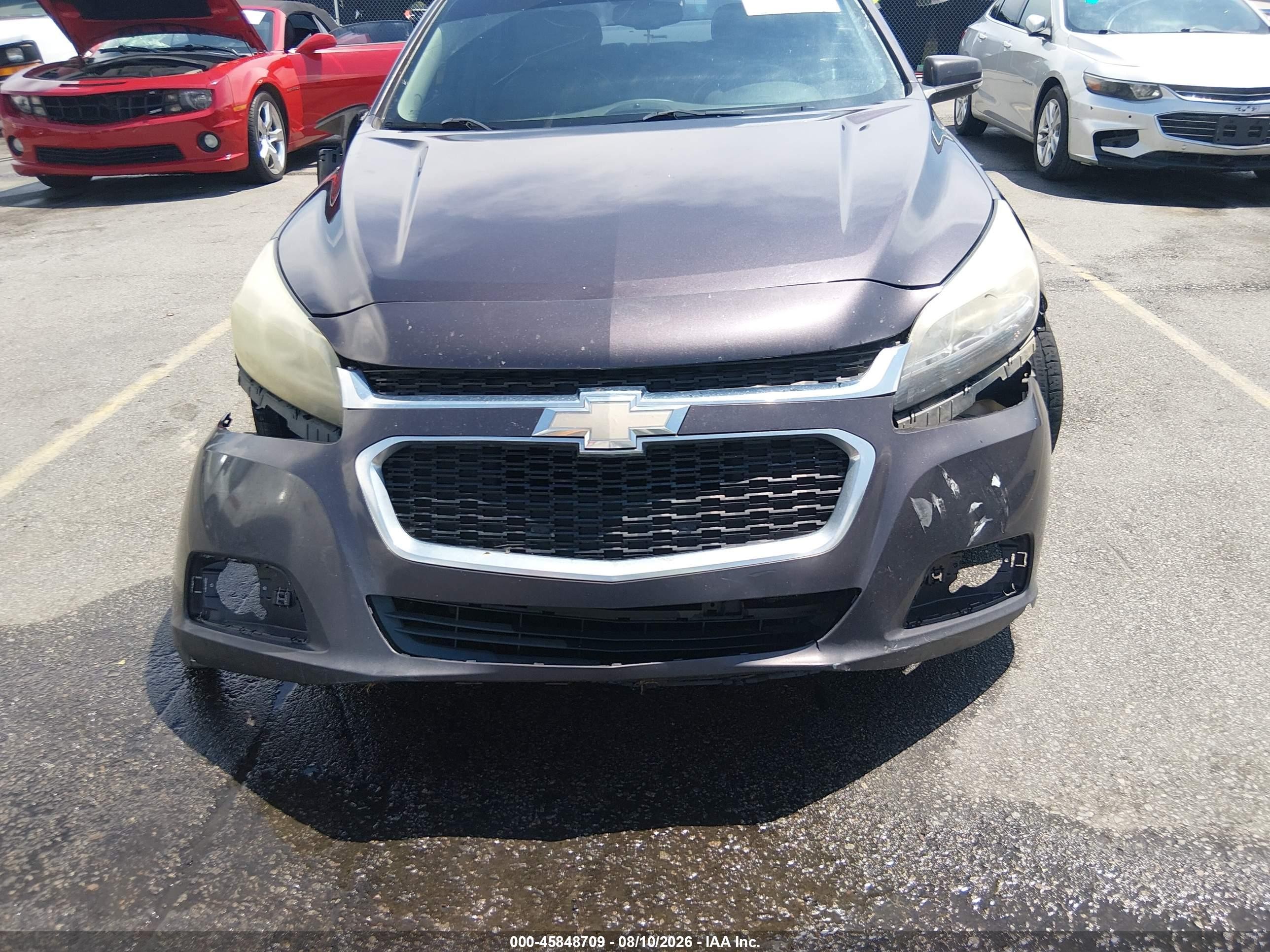 2015 Chevrolet Malibu 1lt Gray vin: 1G11C5SL4FF134301