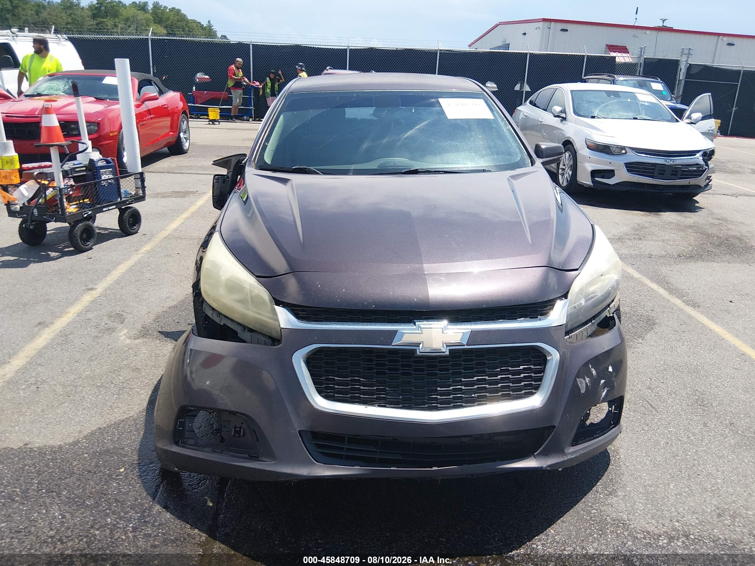 2015 Chevrolet Malibu 1lt Gray vin: 1G11C5SL4FF134301