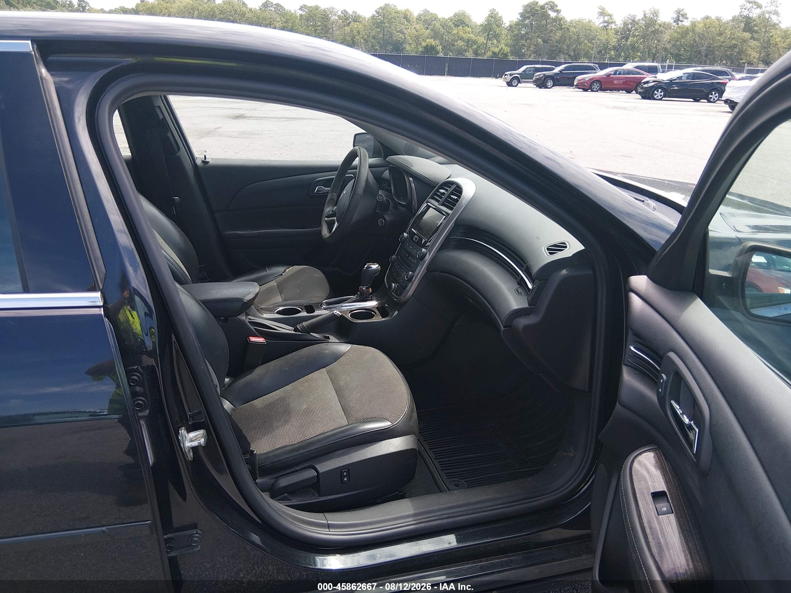 2015 Chevrolet Malibu 1lt Black vin: 1G11C5SL4FF163751