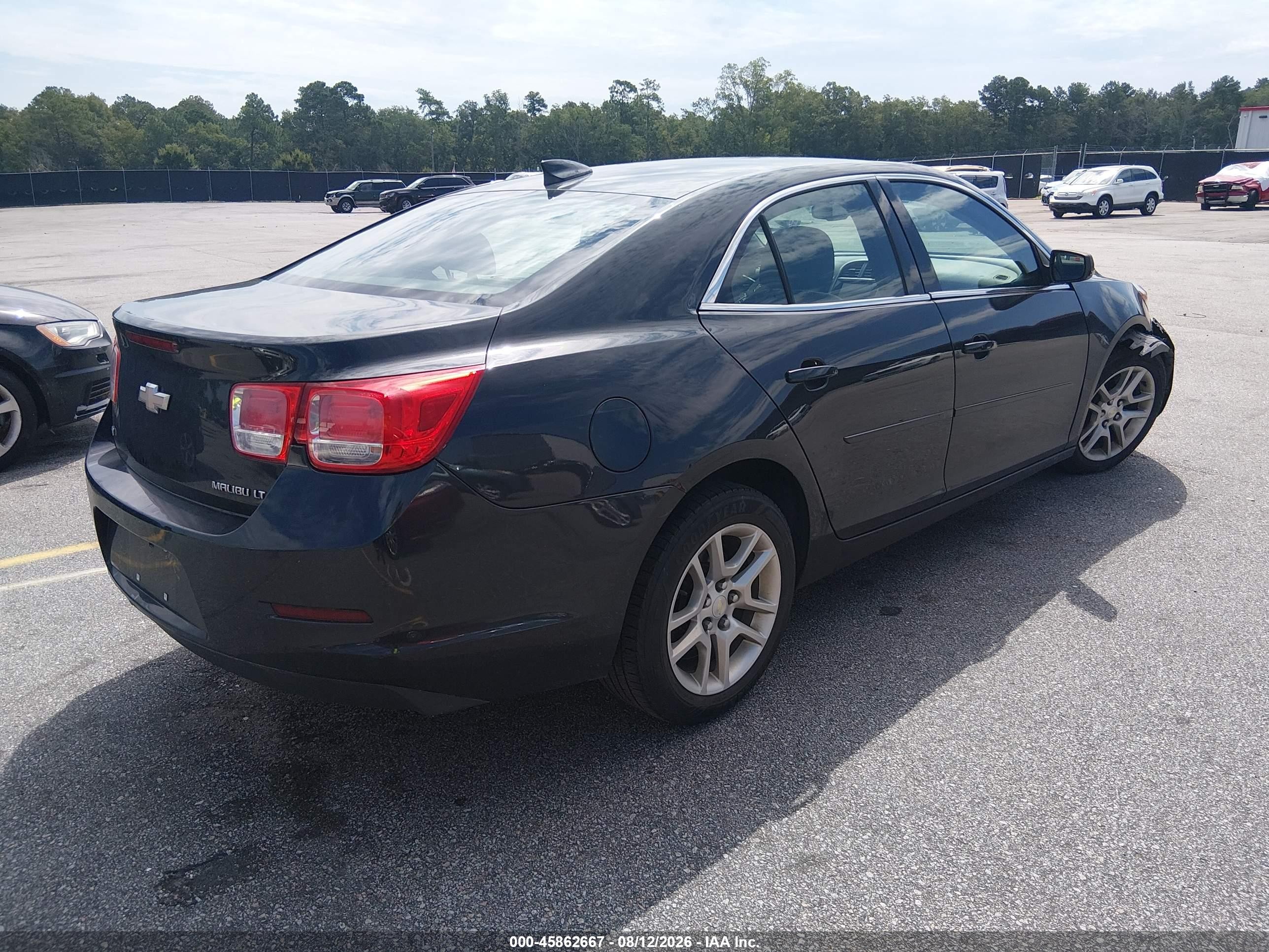 2015 Chevrolet Malibu 1lt Black vin: 1G11C5SL4FF163751