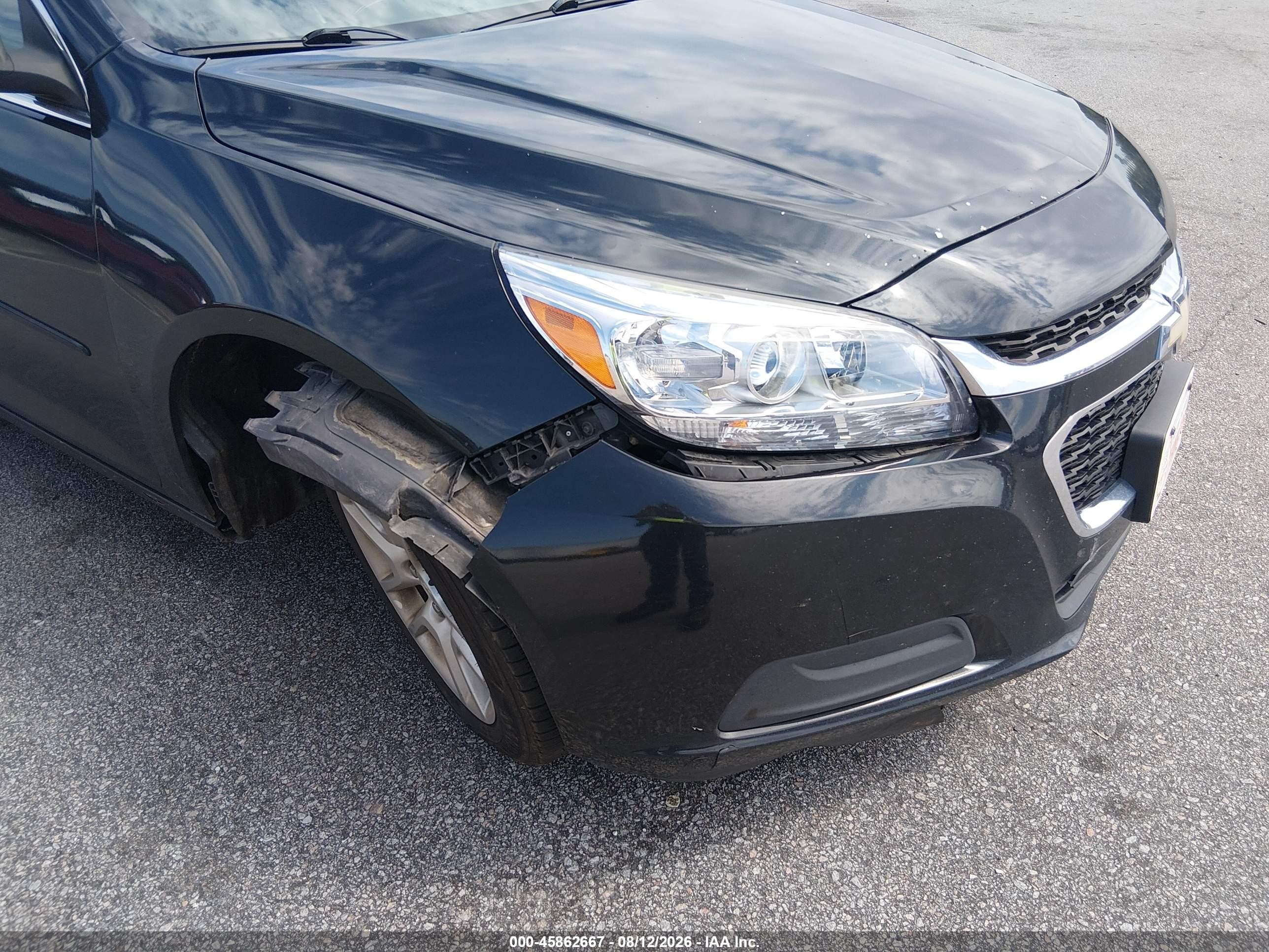 2015 Chevrolet Malibu 1lt Black vin: 1G11C5SL4FF163751