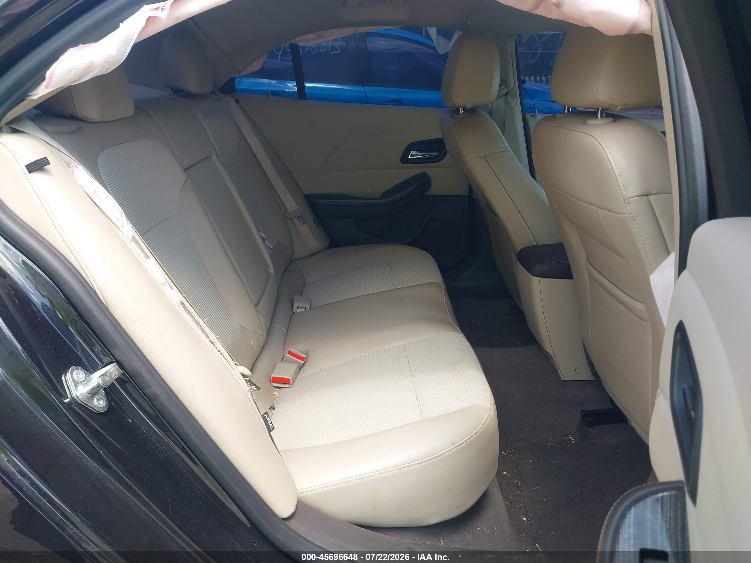 2015 Chevrolet Malibu 1lt Черный vin: 1G11C5SL4FF185118