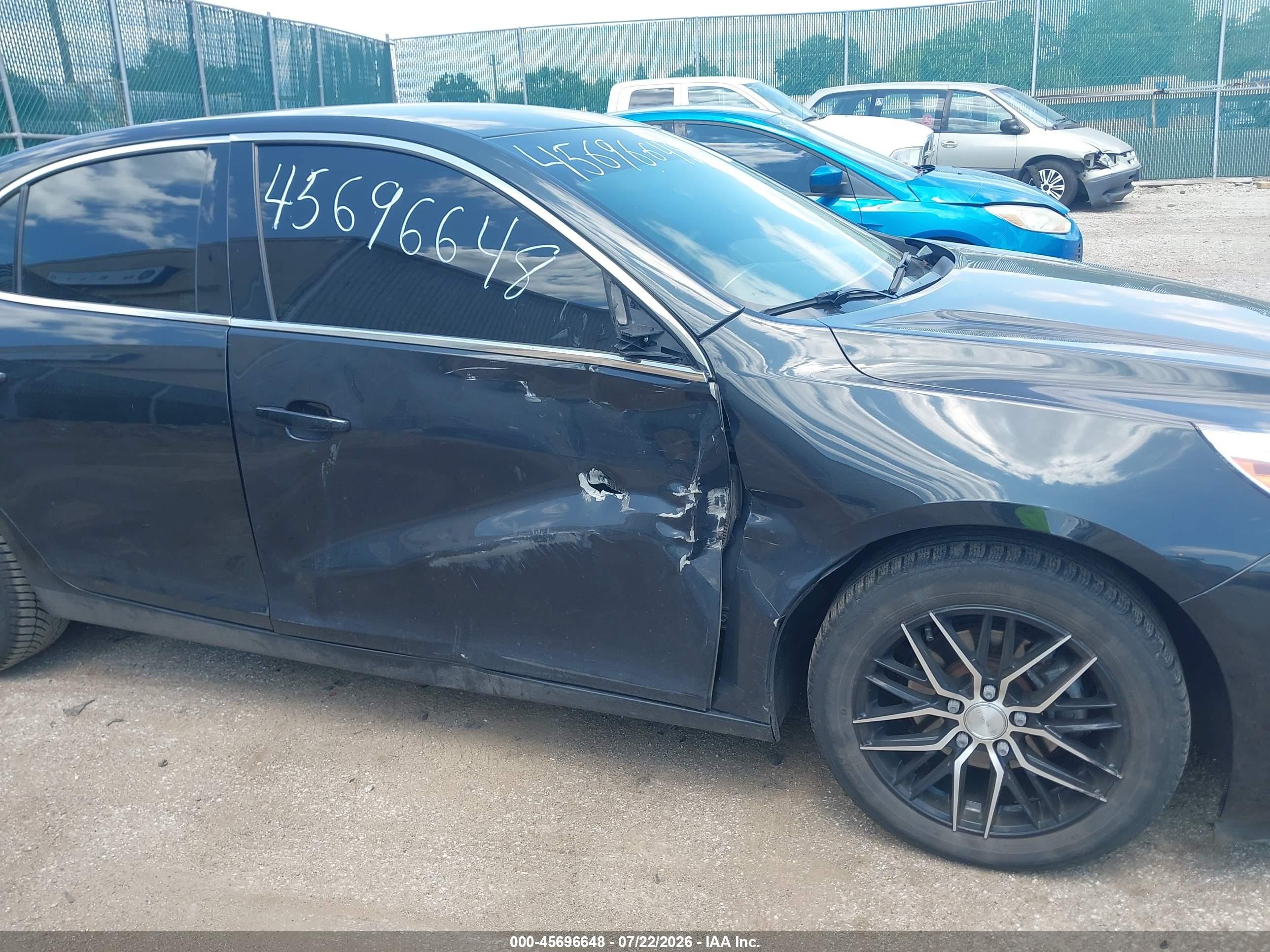 2015 Chevrolet Malibu 1lt Черный vin: 1G11C5SL4FF185118