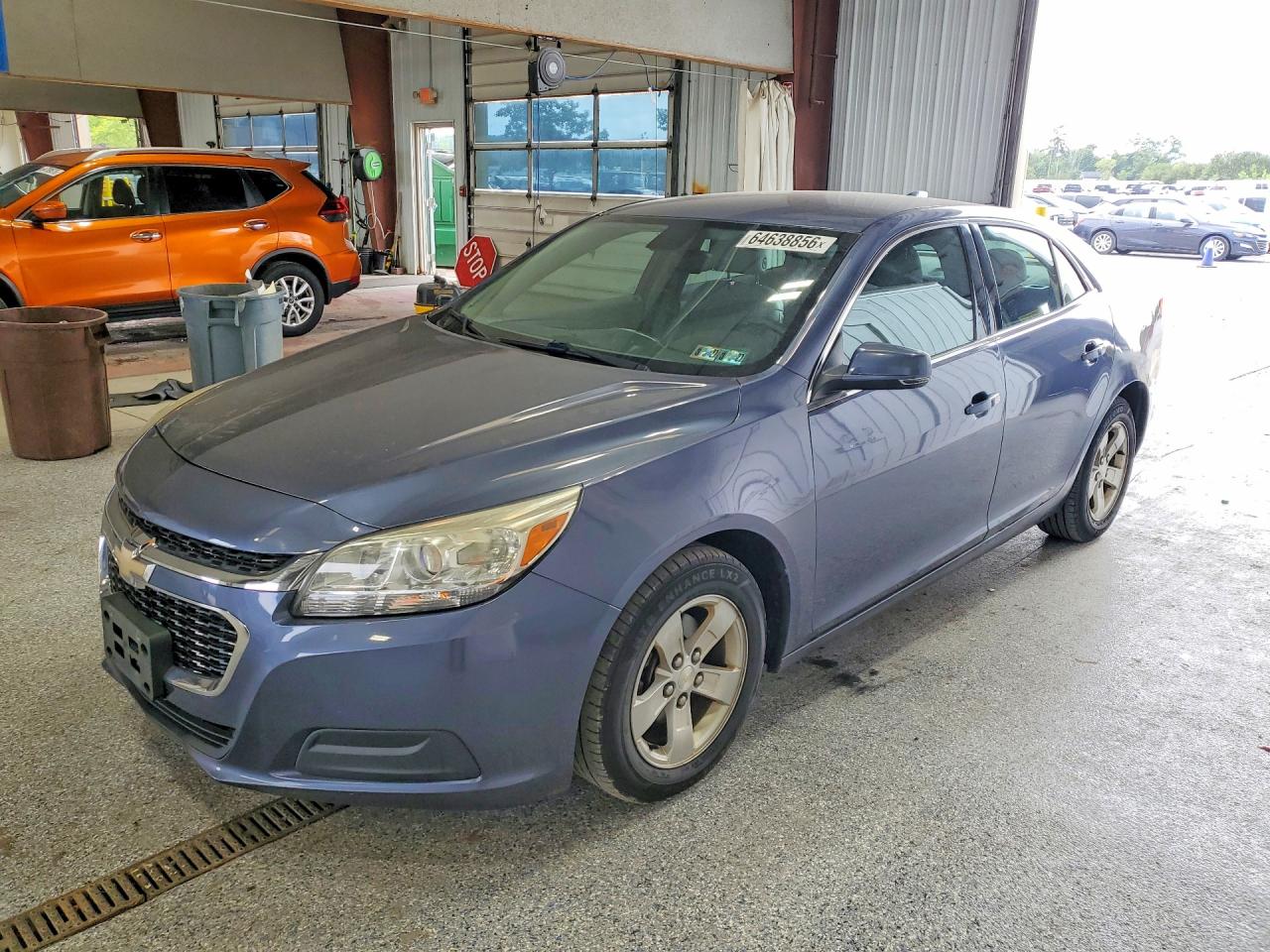 2015 Chevrolet Malibu 1lt Blue vin: 1G11C5SL4FF195311
