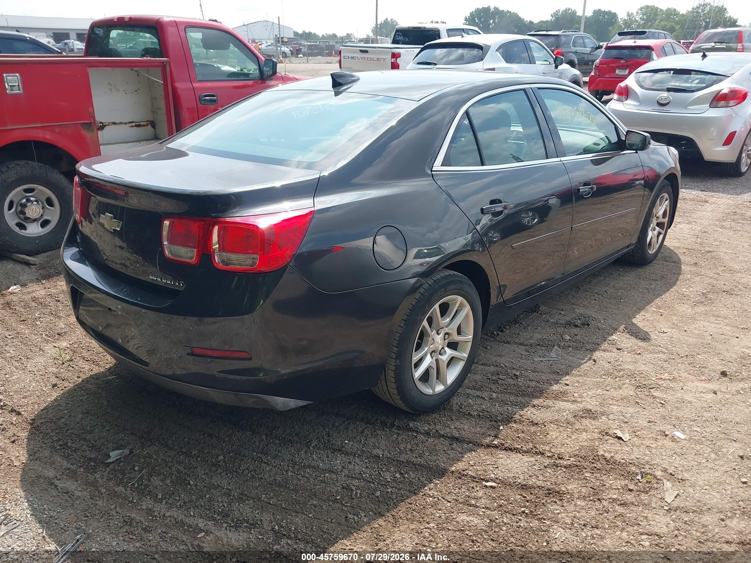 2015 Chevrolet Malibu 1lt Серый vin: 1G11C5SL4FF200846