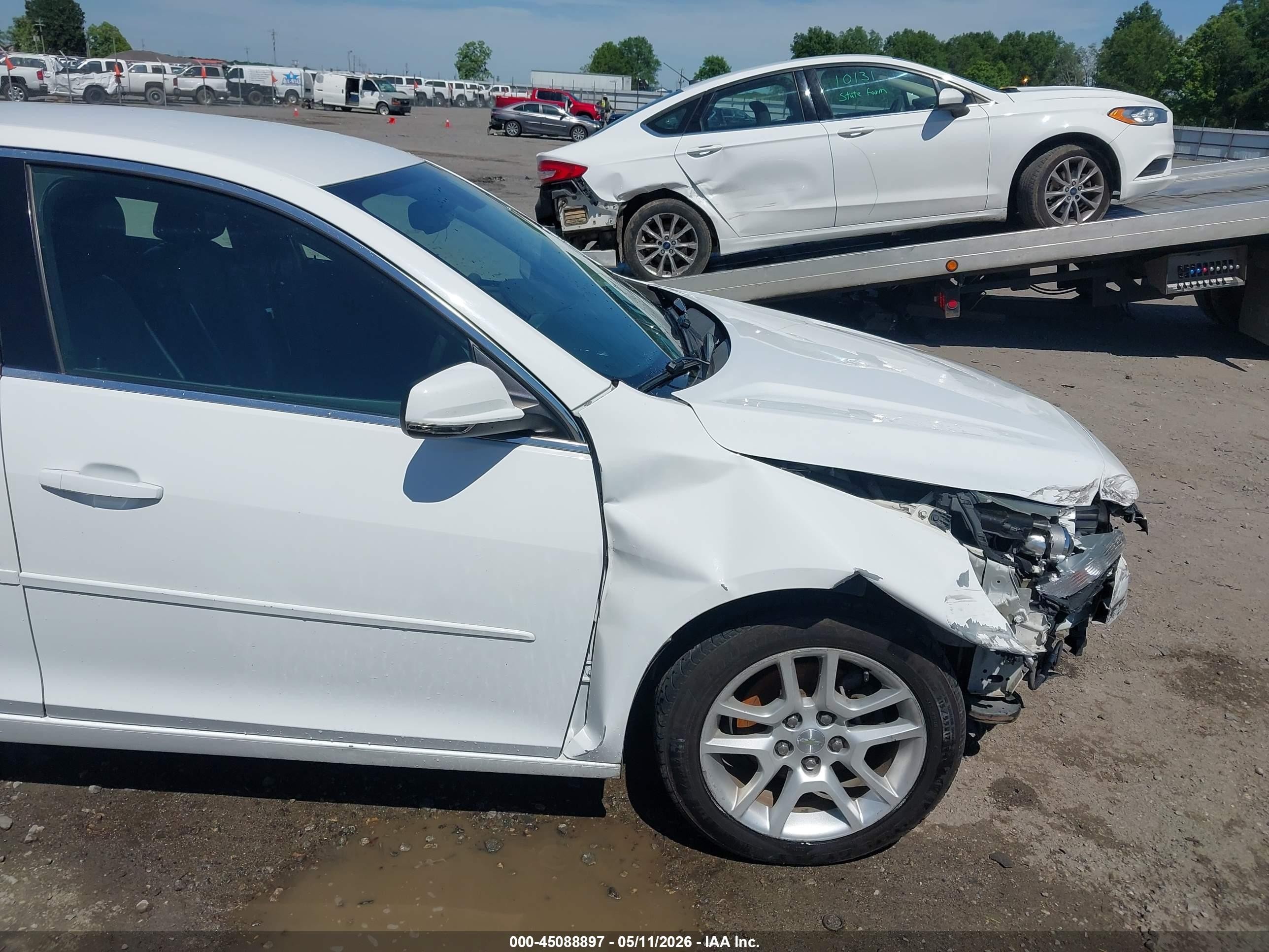 2015 Chevrolet Malibu 1lt White vin: 1G11C5SL4FF209126
