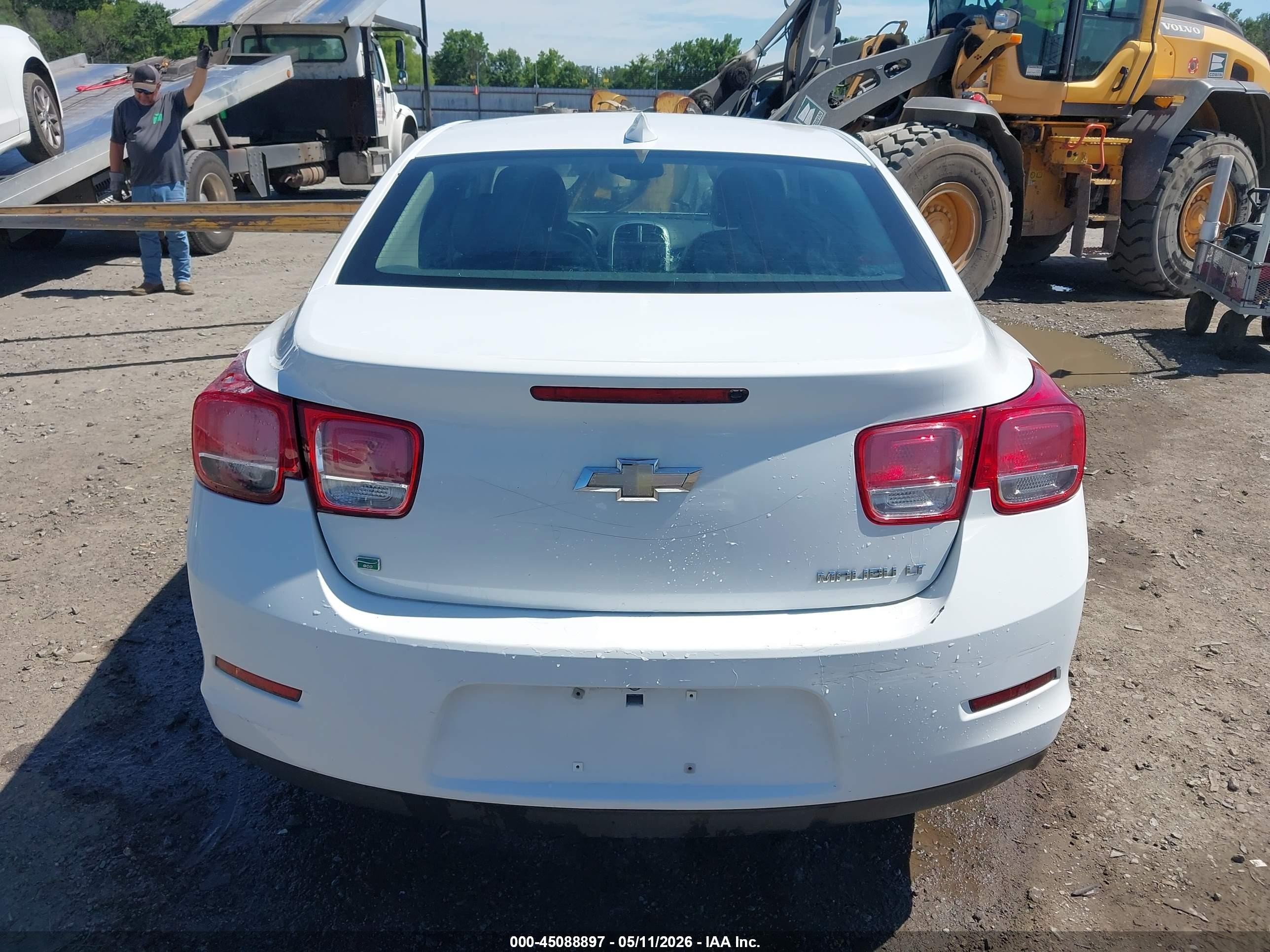 2015 Chevrolet Malibu 1lt White vin: 1G11C5SL4FF209126