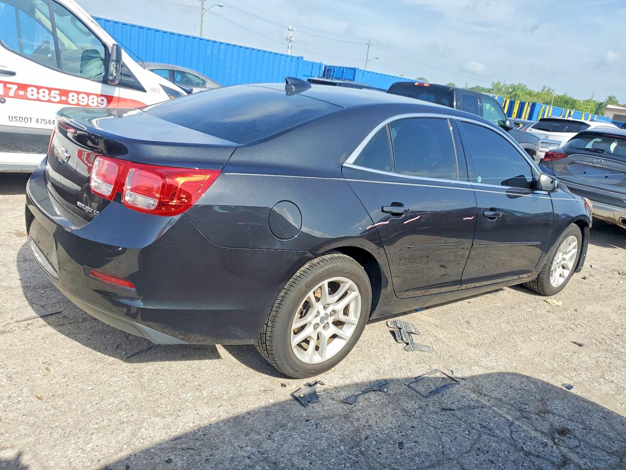 2015 Chevrolet Malibu 1lt Black vin: 1G11C5SL4FF238657