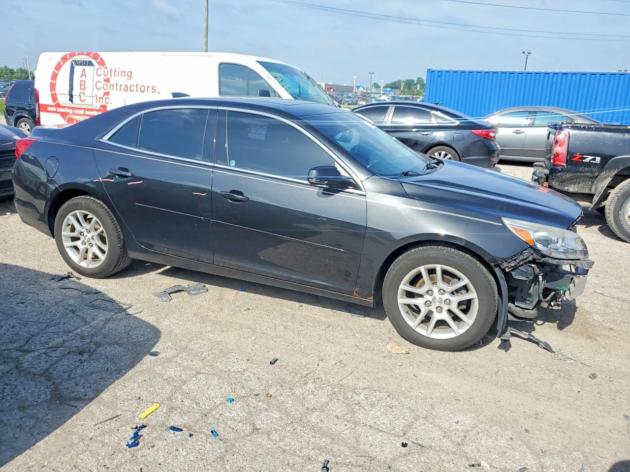 2015 Chevrolet Malibu 1lt Black vin: 1G11C5SL4FF238657