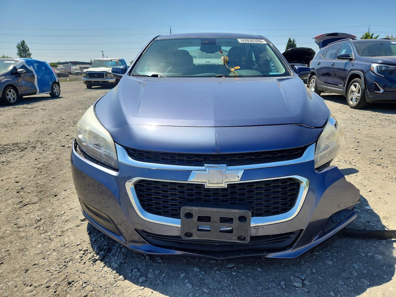 2015 Chevrolet Malibu 1lt Blue vin: 1G11C5SL4FF275630