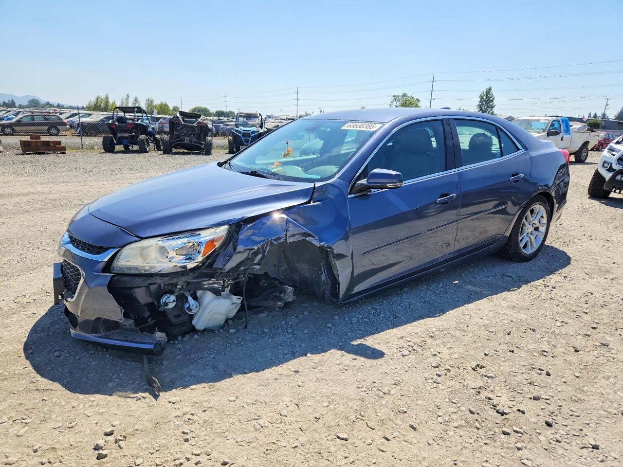 2015 Chevrolet Malibu 1lt Blue vin: 1G11C5SL4FF275630