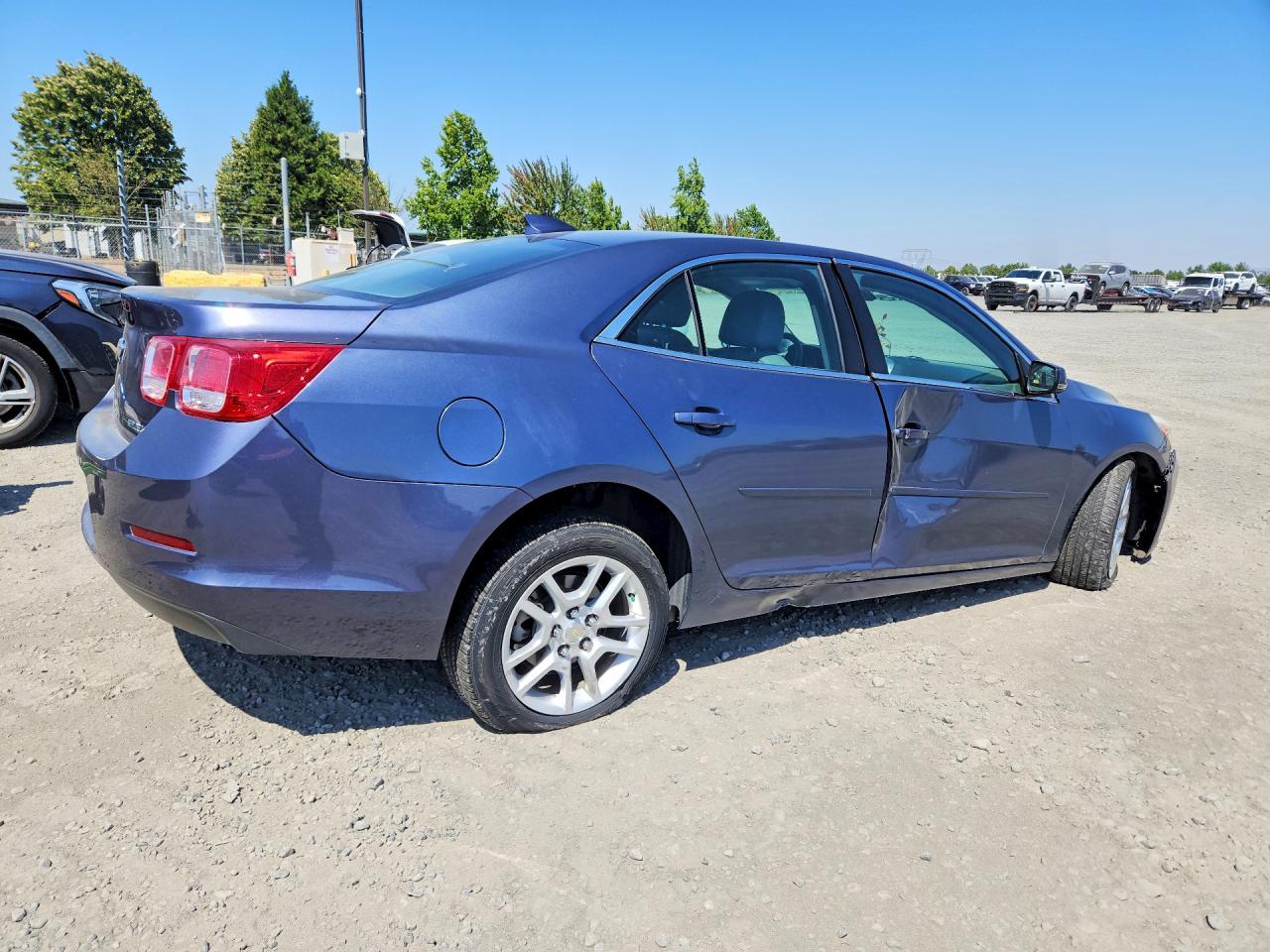 2015 Chevrolet Malibu 1lt Blue vin: 1G11C5SL4FF275630