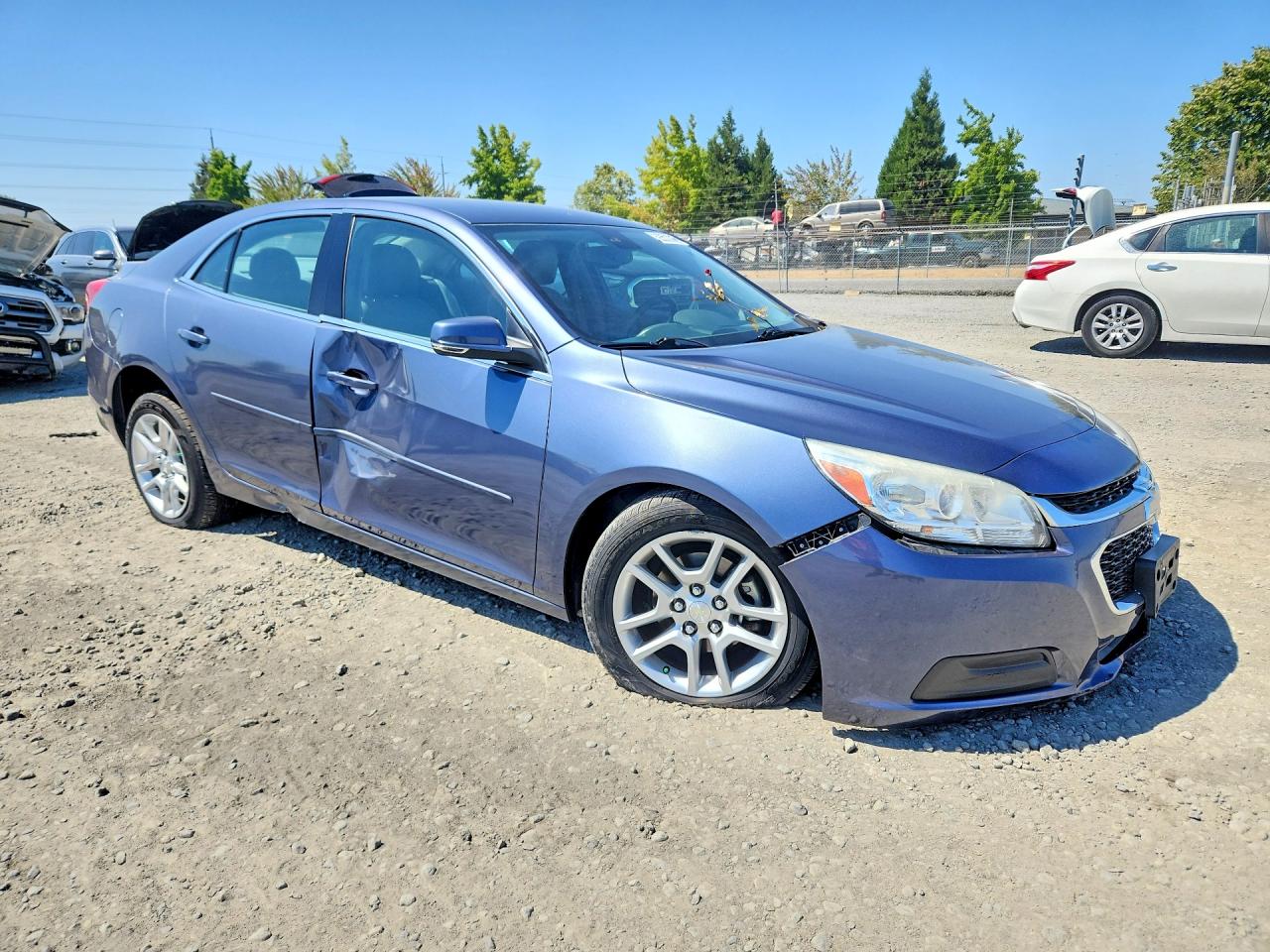 2015 Chevrolet Malibu 1lt Blue vin: 1G11C5SL4FF275630