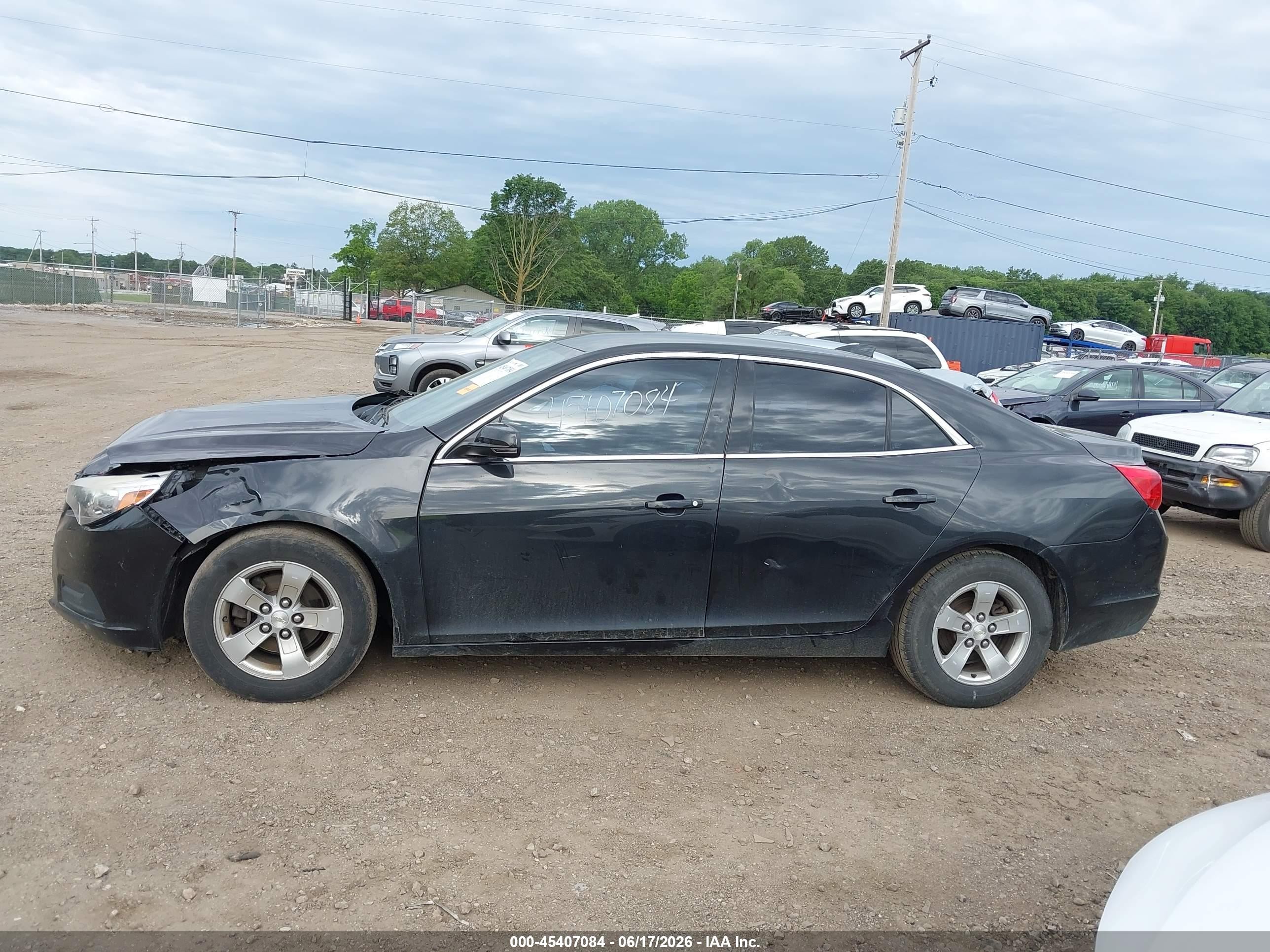 2015 Chevrolet Malibu 1lt Black vin: 1G11C5SL4FF276177