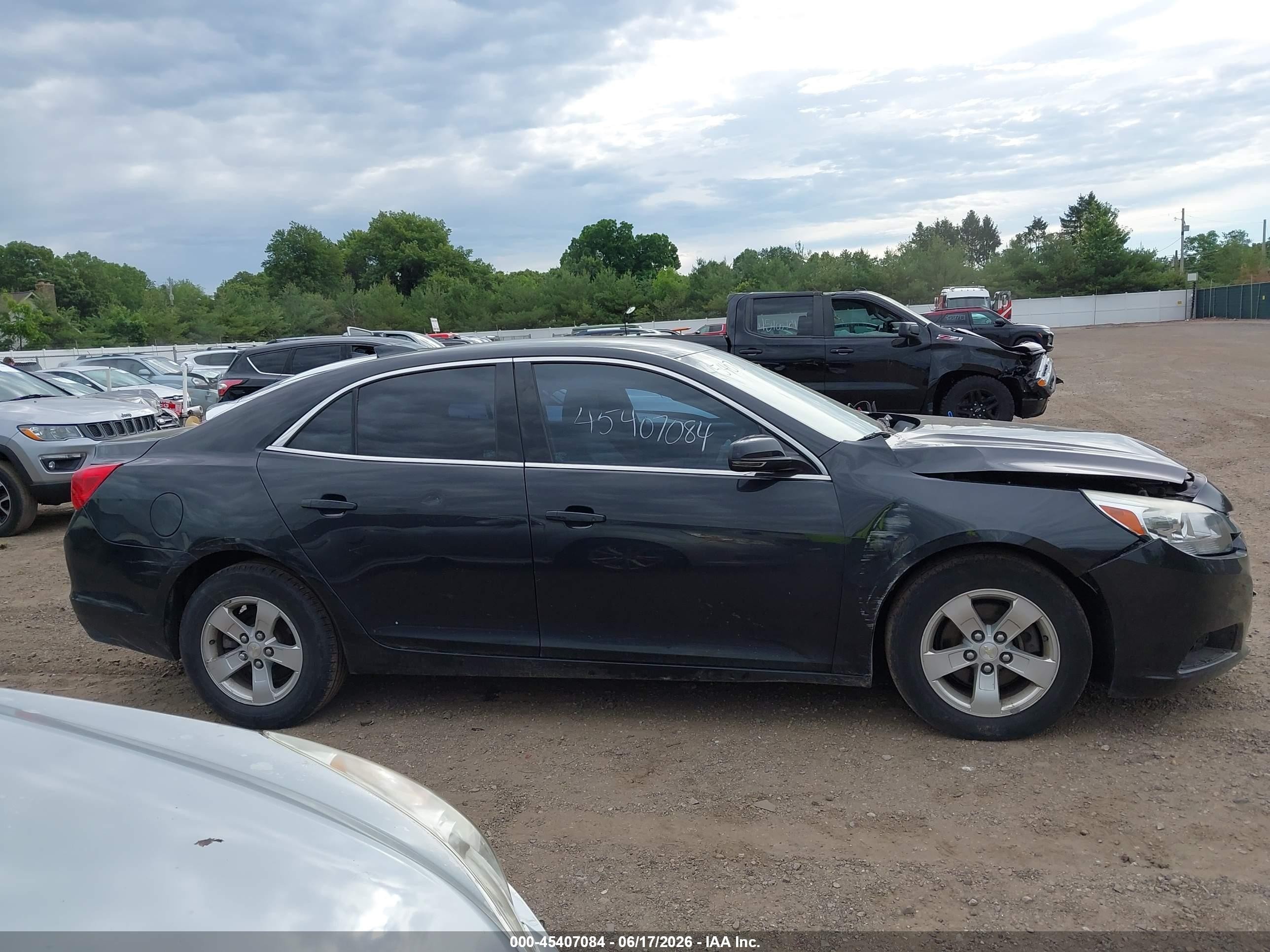 2015 Chevrolet Malibu 1lt Black vin: 1G11C5SL4FF276177