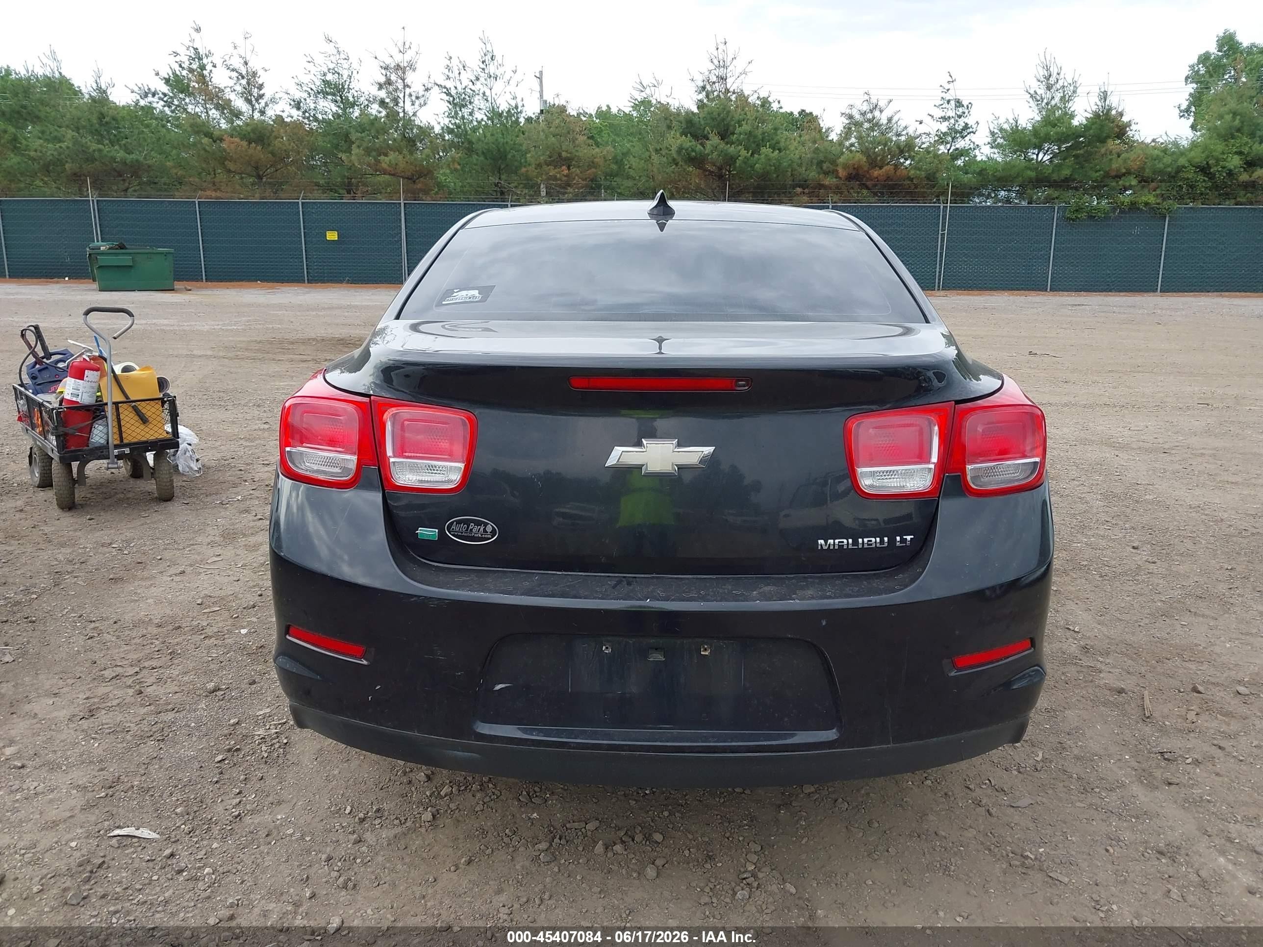2015 Chevrolet Malibu 1lt Black vin: 1G11C5SL4FF276177