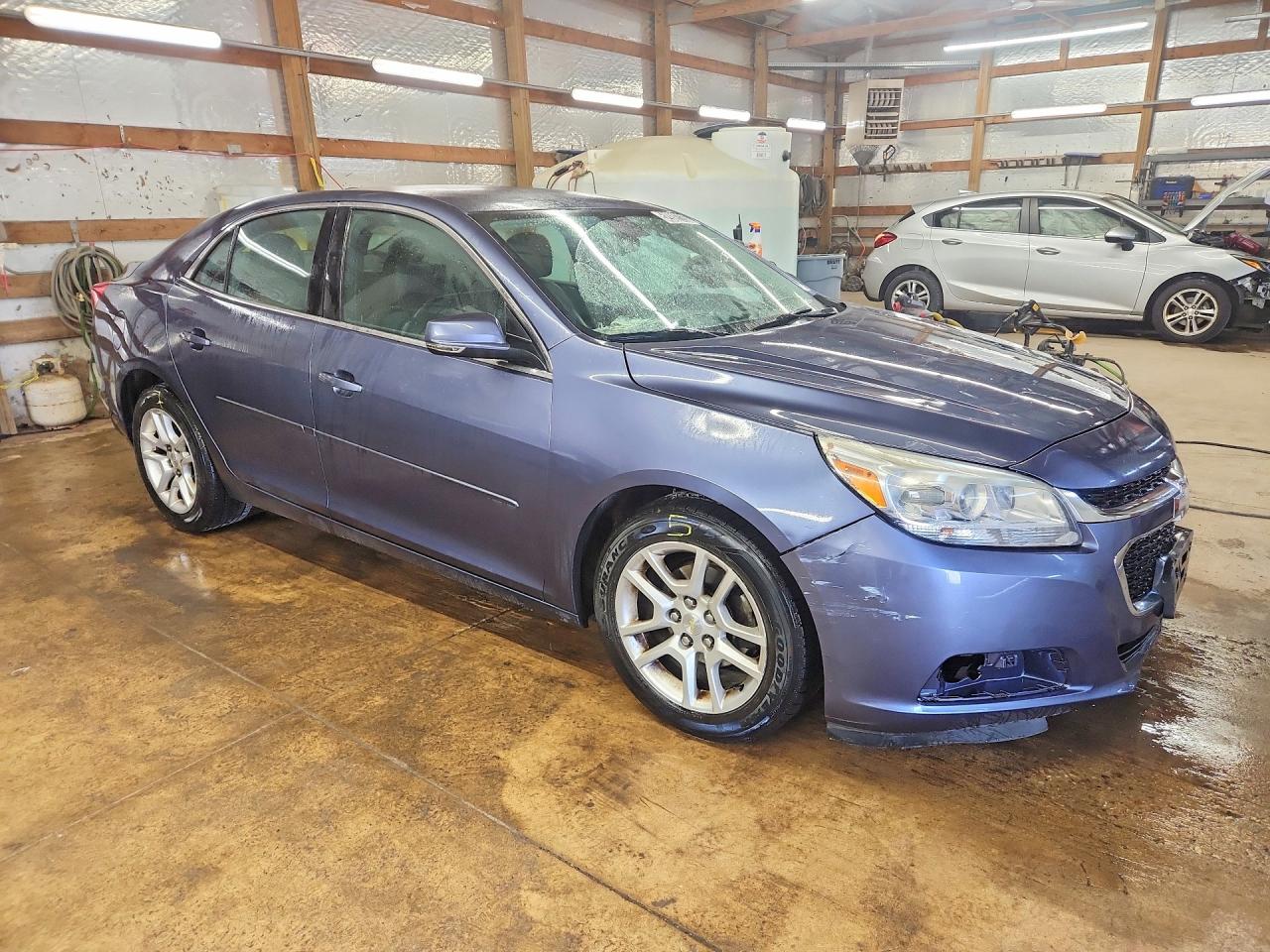 2015 Chevrolet Malibu 1lt Blue vin: 1G11C5SL4FF276857