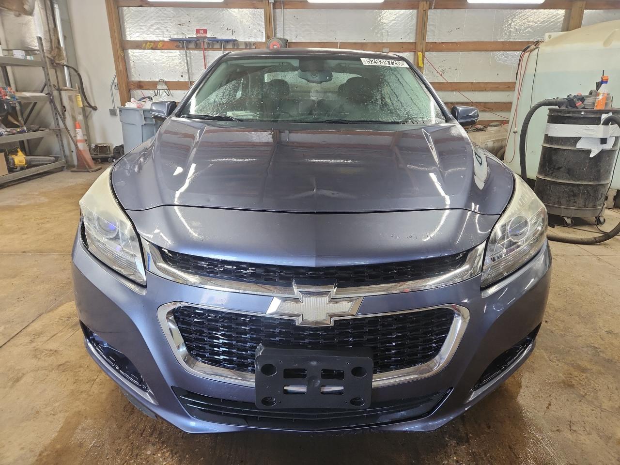 2015 Chevrolet Malibu 1lt Blue vin: 1G11C5SL4FF276857 Damage: Hood, Hail Damage, 10 Or More