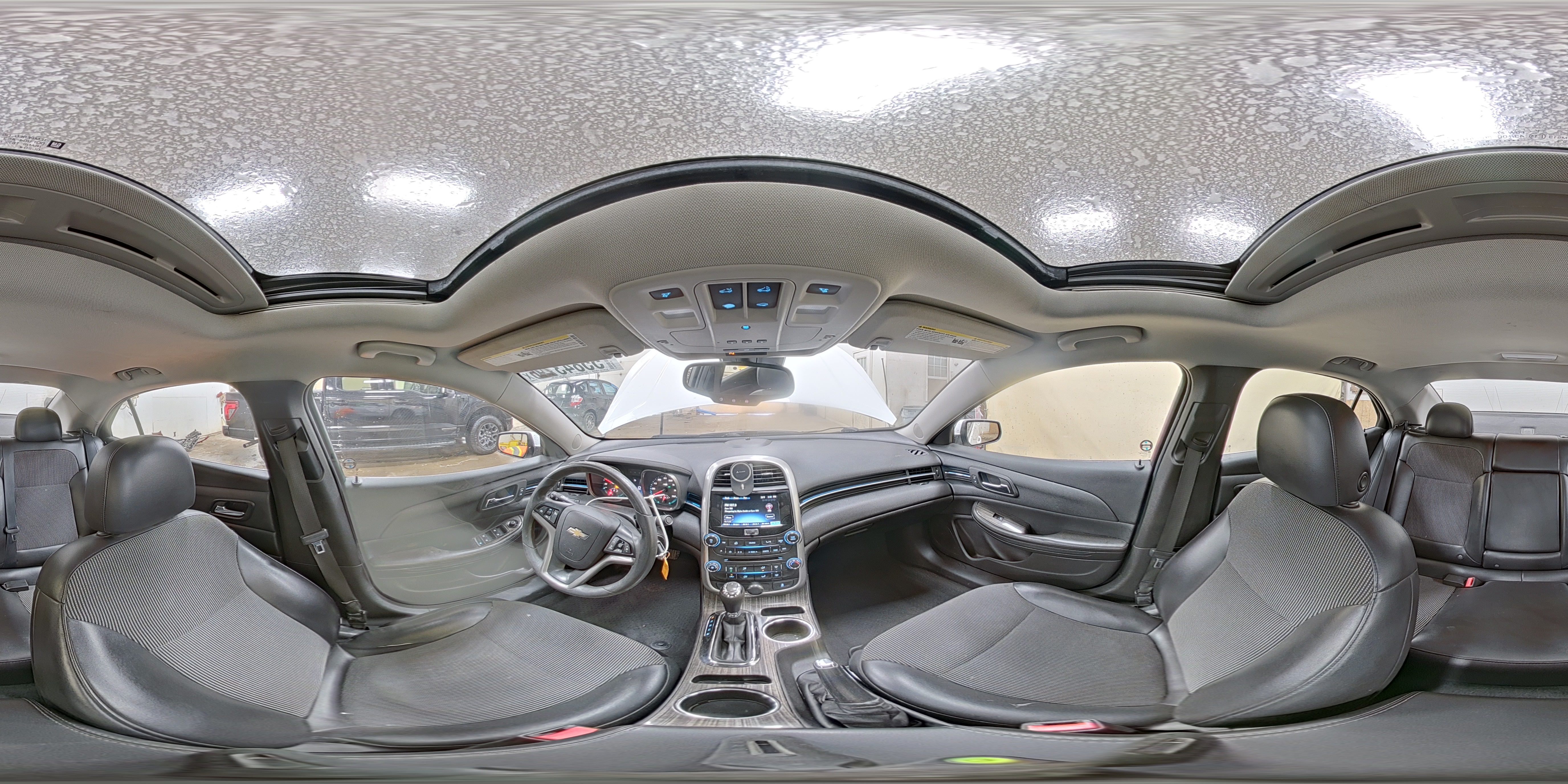 2015 Chevrolet Malibu 1lt Белый vin: 1G11C5SL4FF295814