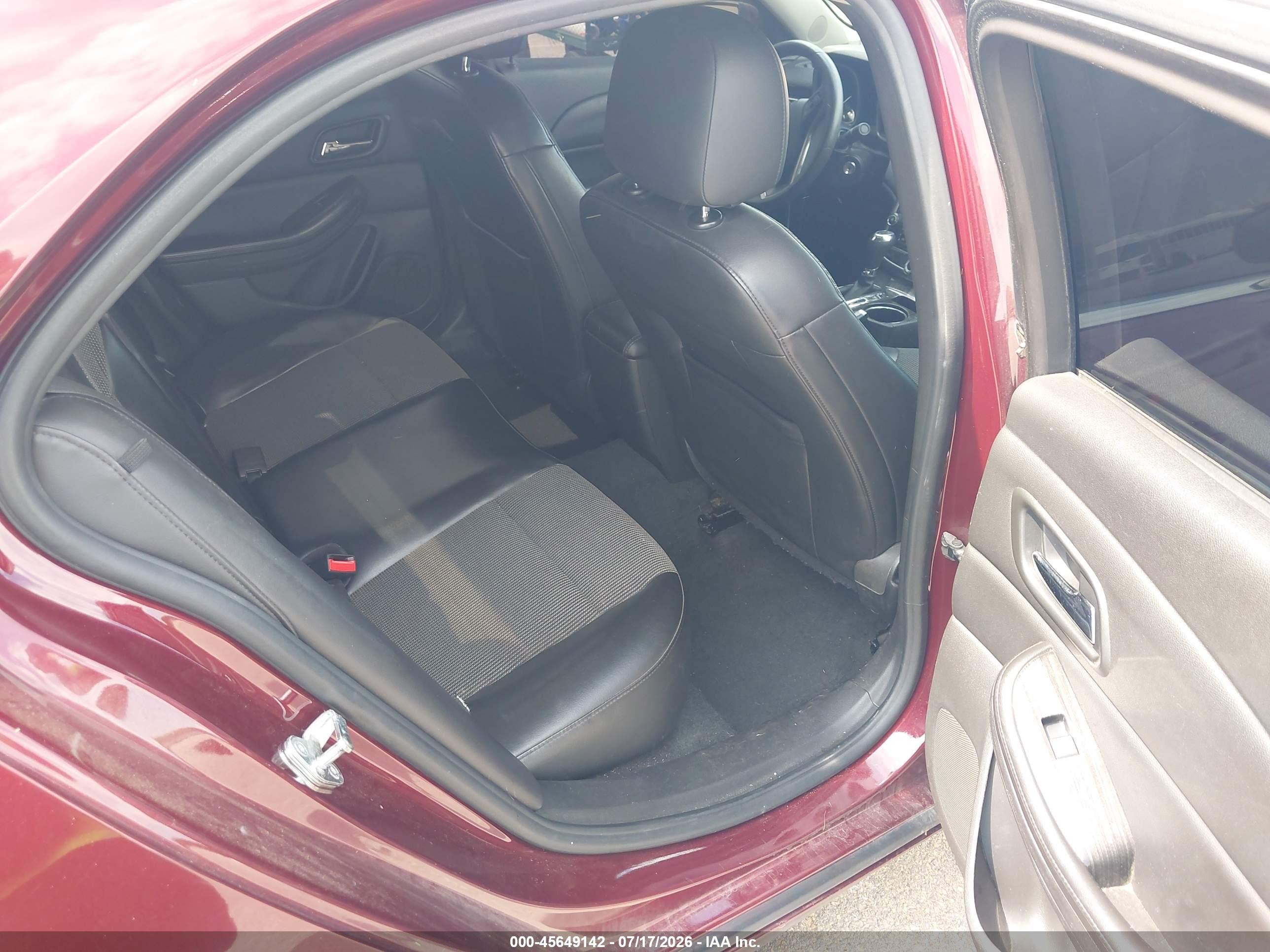 2015 Chevrolet Malibu 1lt Бордовый vin: 1G11C5SL4FF298406