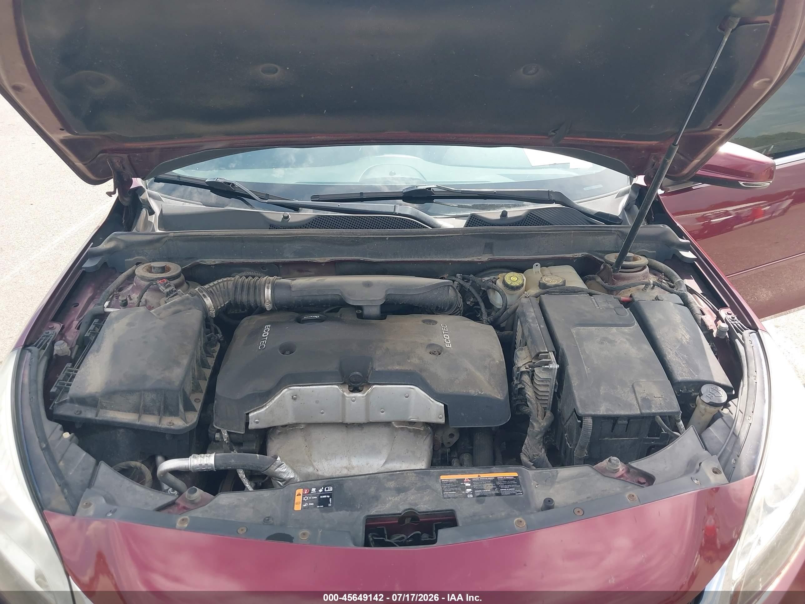 2015 Chevrolet Malibu 1lt Бордовый vin: 1G11C5SL4FF298406