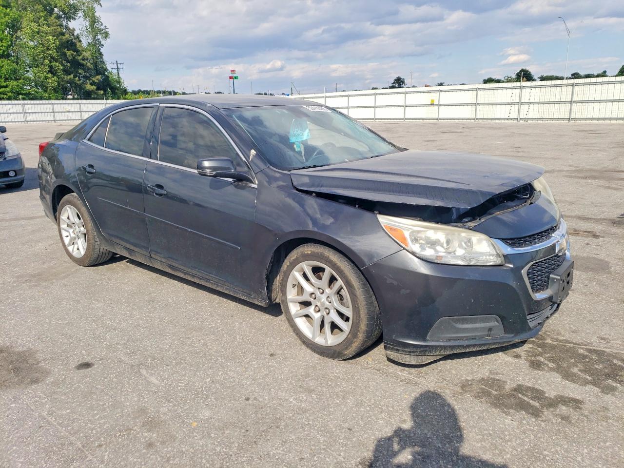 2015 Chevrolet Malibu 1lt Серый vin: 1G11C5SL4FF316743